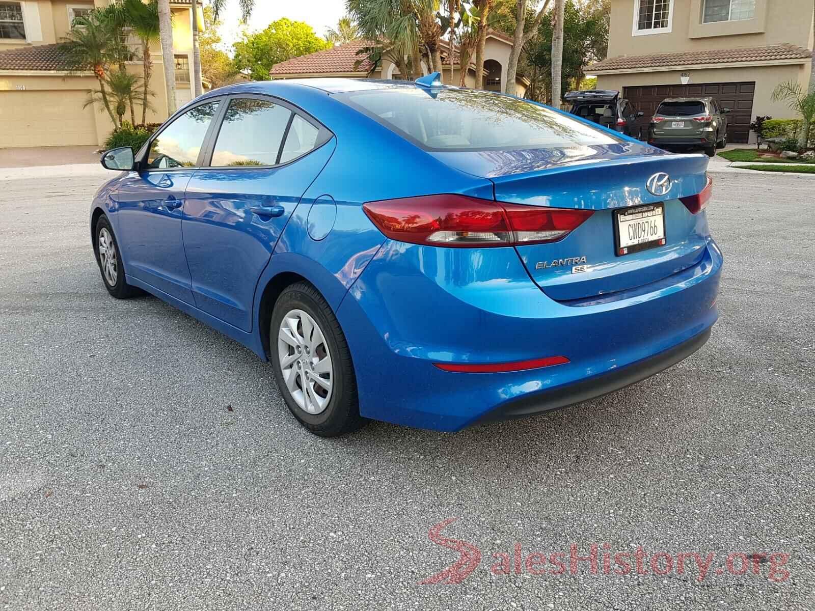 5NPD74LF9HH113187 2017 HYUNDAI ELANTRA