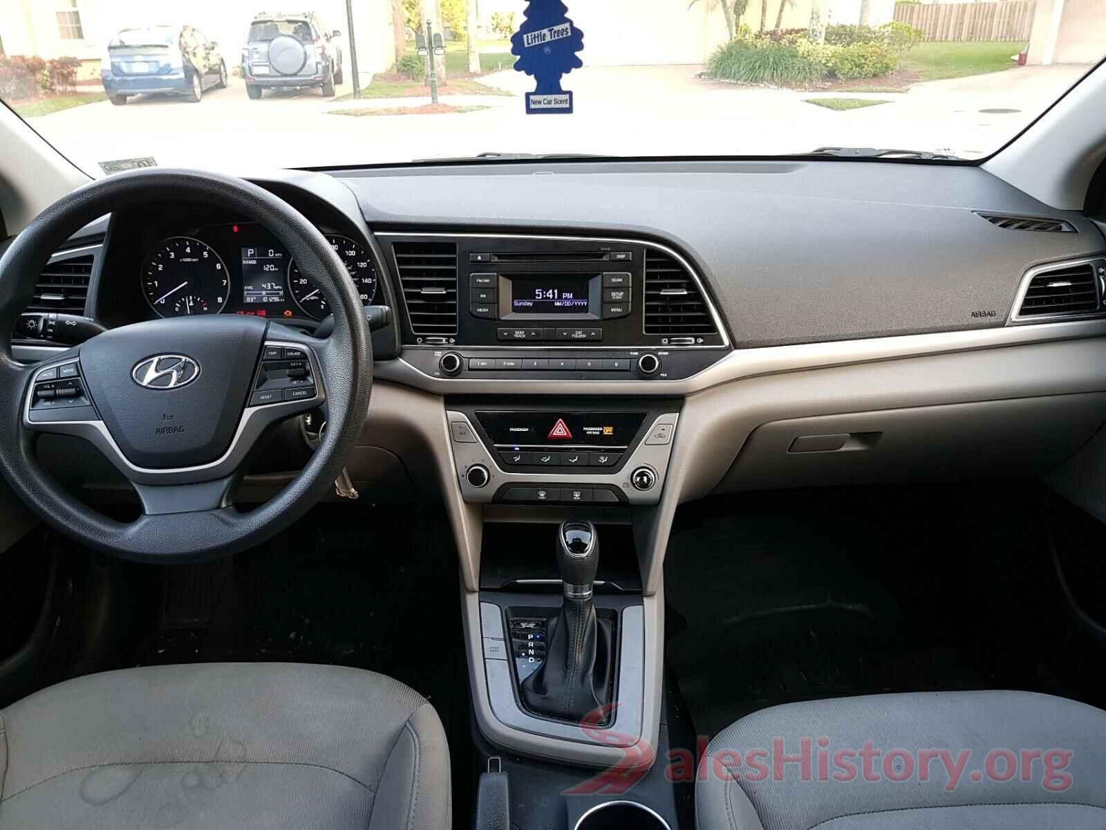 5NPD74LF9HH113187 2017 HYUNDAI ELANTRA