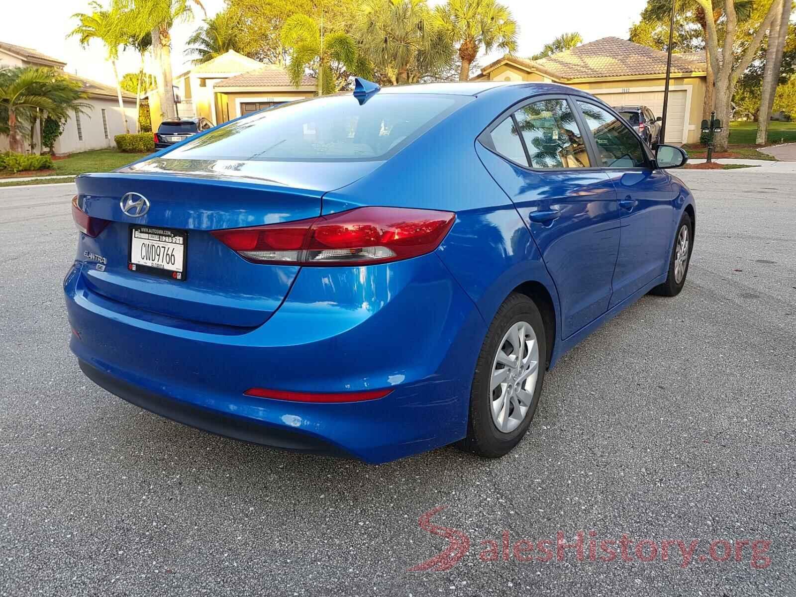 5NPD74LF9HH113187 2017 HYUNDAI ELANTRA