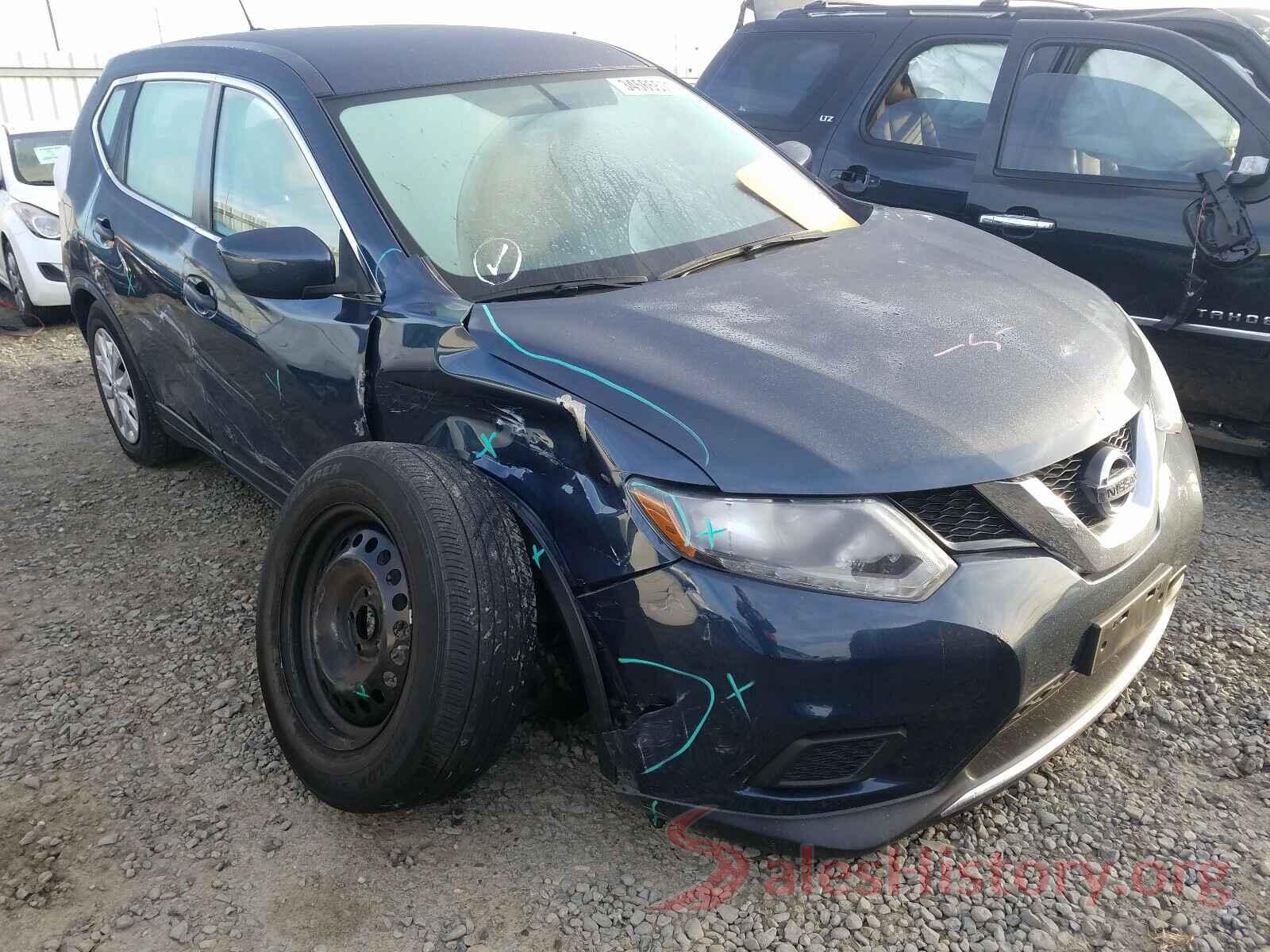 JN8AT2MT8GW001355 2016 NISSAN ROGUE