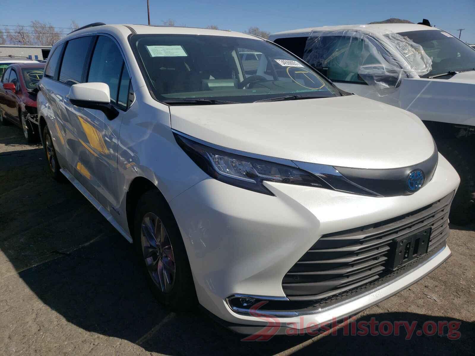 5TDJRKEC6MS005716 2021 TOYOTA SIENNA