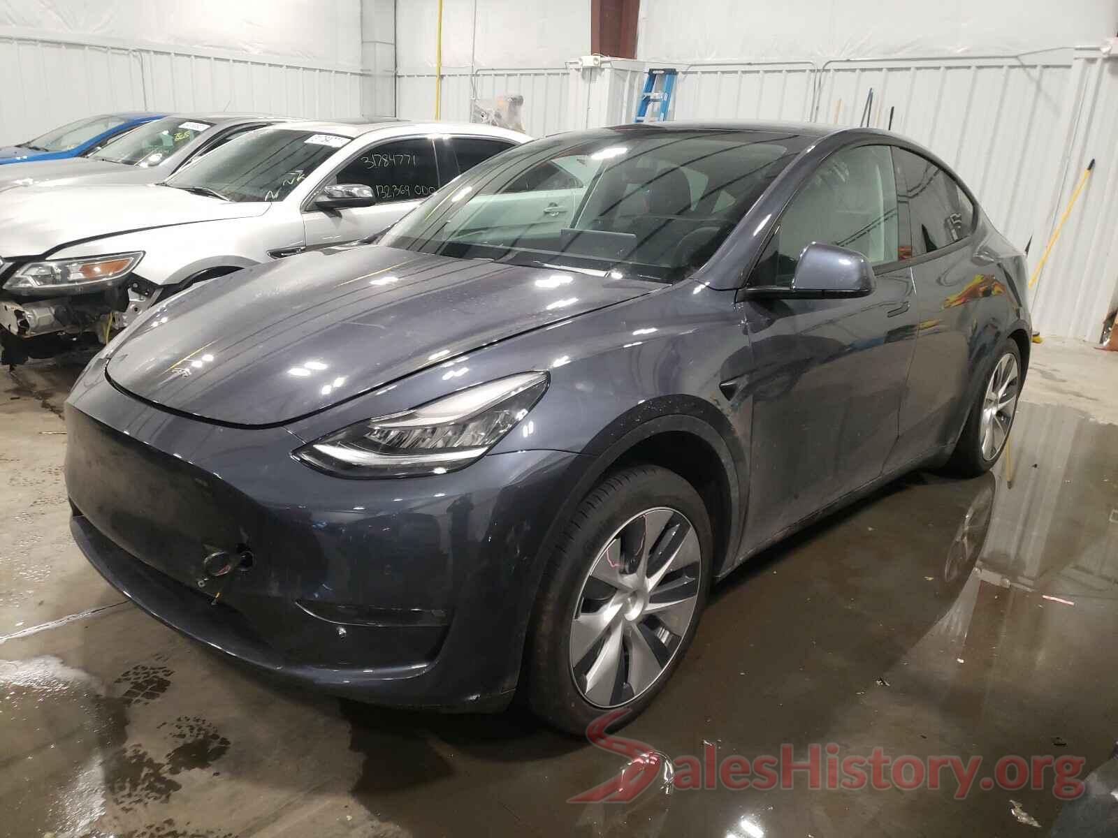 5YJYGDEE9MF106609 2021 TESLA MODEL Y