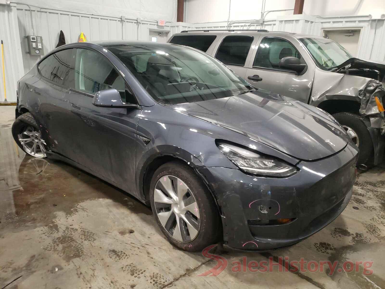 5YJYGDEE9MF106609 2021 TESLA MODEL Y