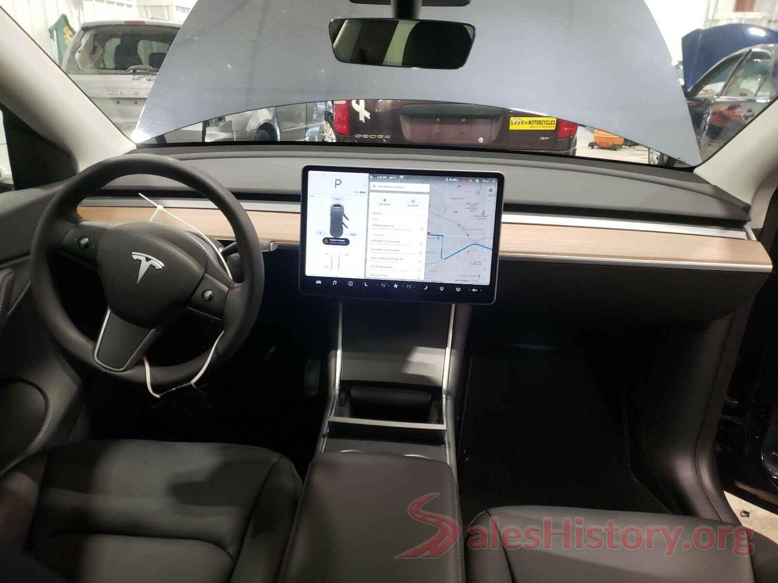 5YJYGDEE9MF106609 2021 TESLA MODEL Y