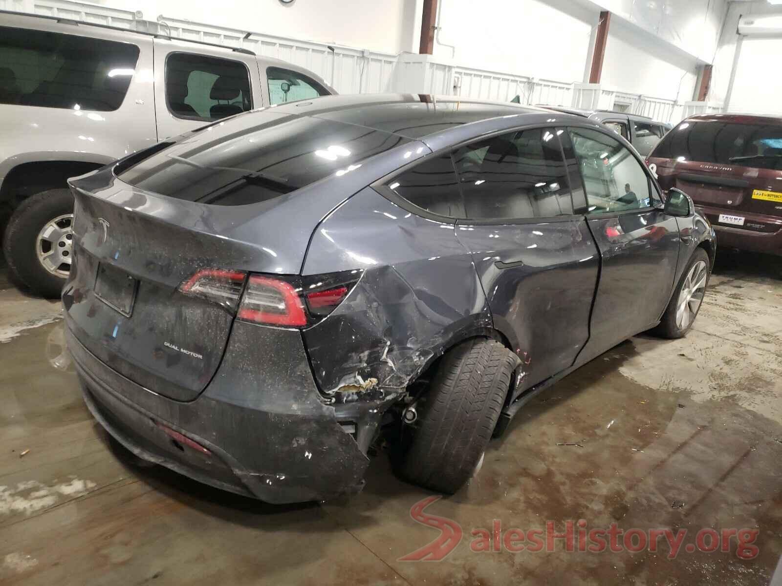 5YJYGDEE9MF106609 2021 TESLA MODEL Y