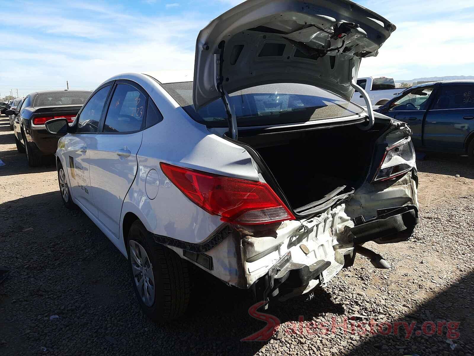 KMHCT4AE2GU112447 2016 HYUNDAI ACCENT