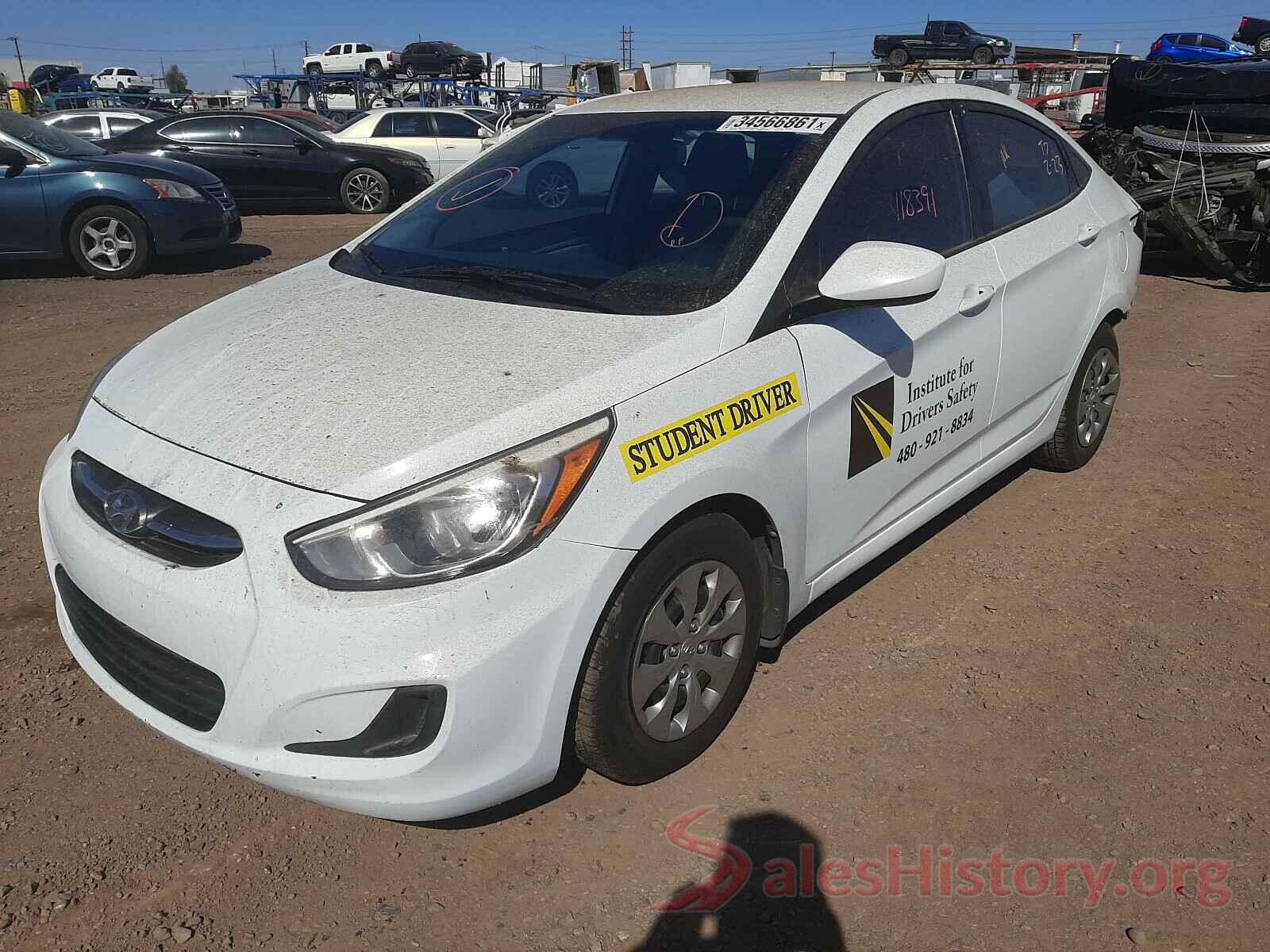 KMHCT4AE2GU112447 2016 HYUNDAI ACCENT