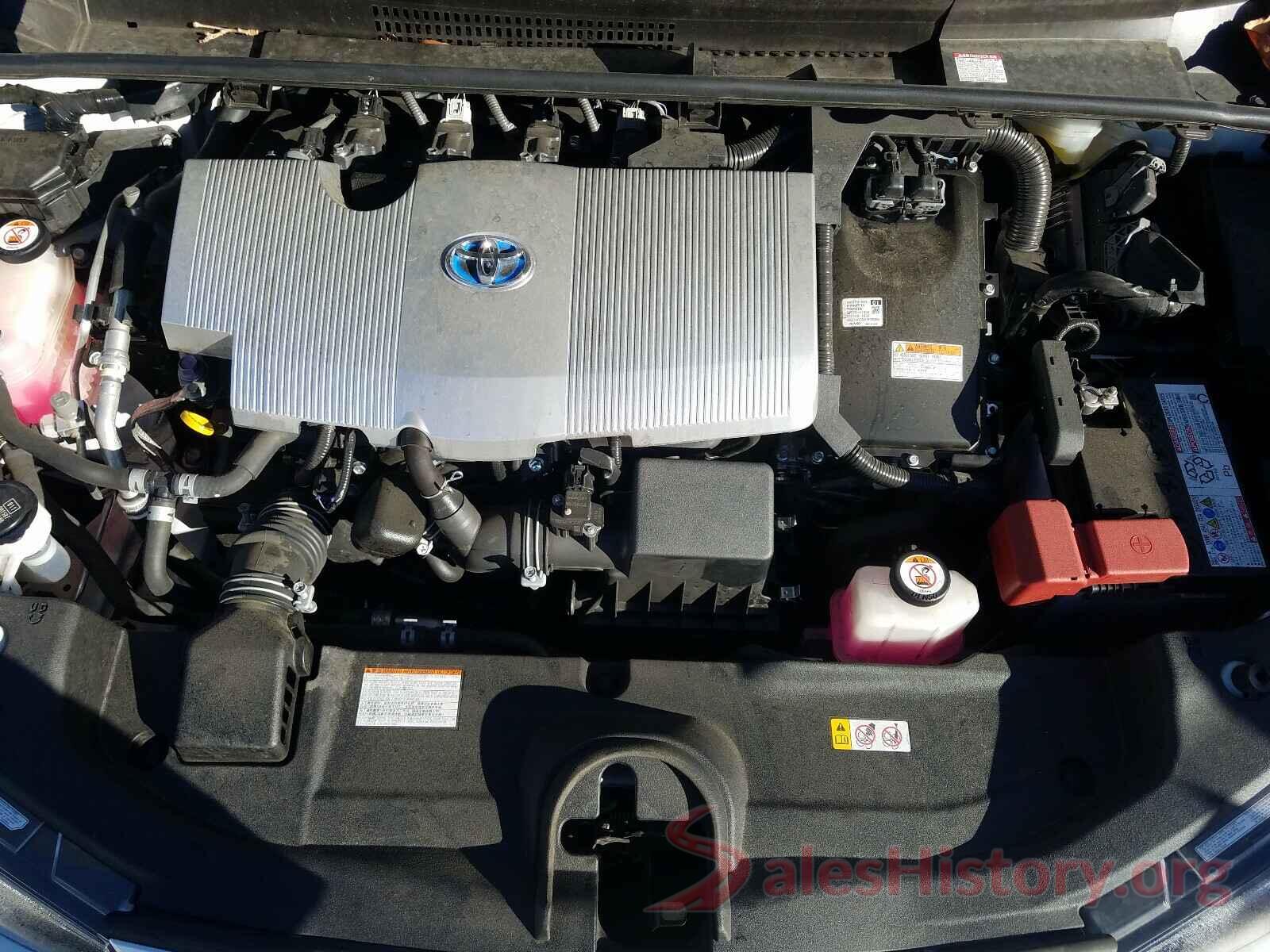 JTDKARFU3K3097569 2019 TOYOTA PRIUS