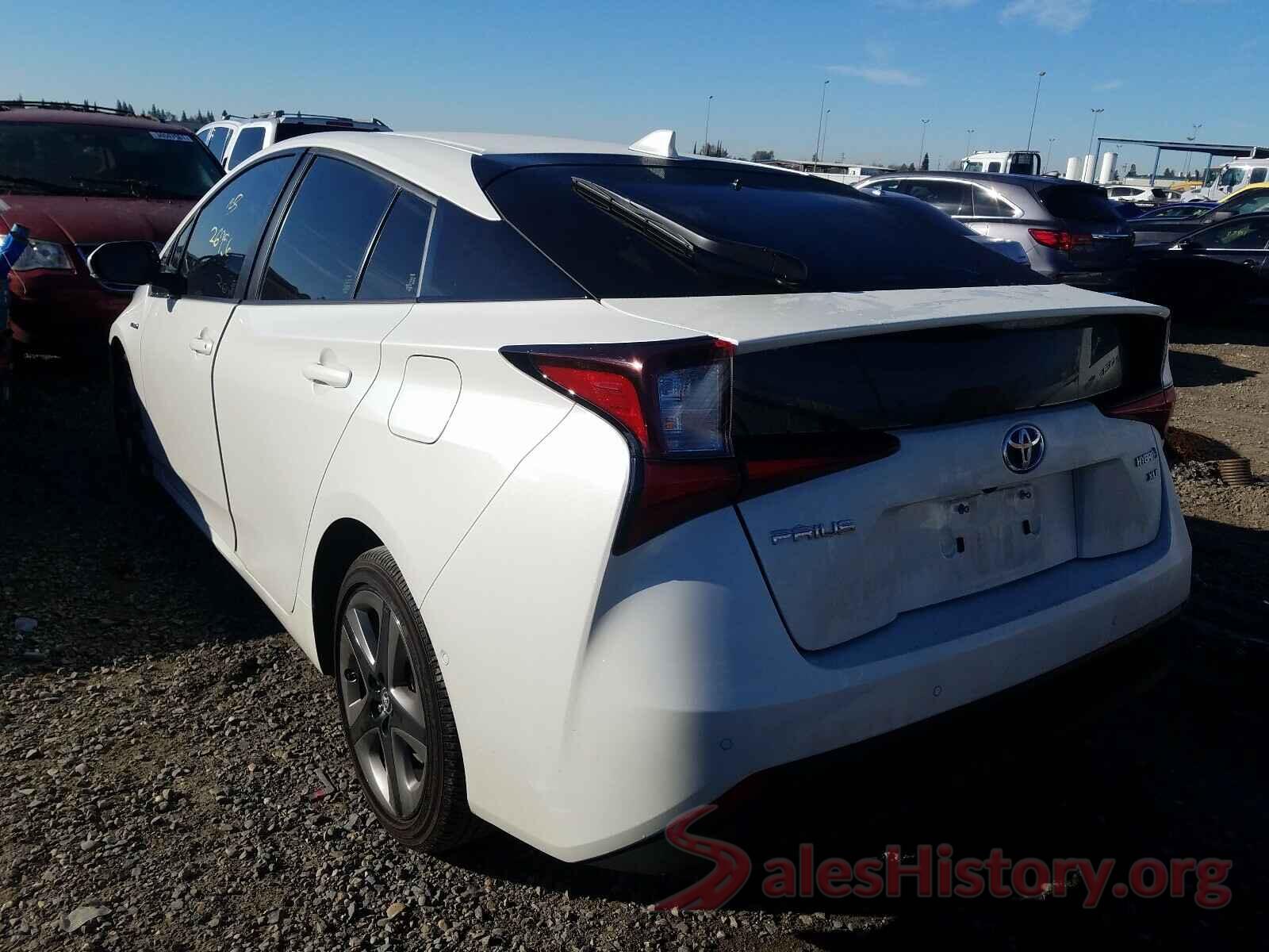 JTDKARFU3K3097569 2019 TOYOTA PRIUS