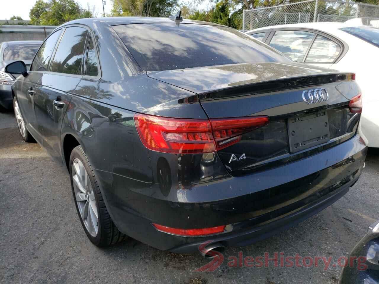 WAUGNAF44HA037541 2017 AUDI A4