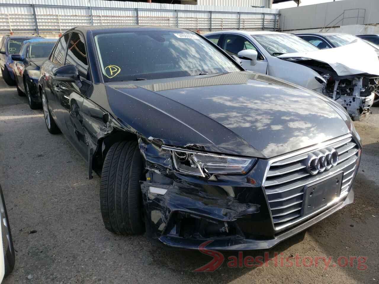 WAUGNAF44HA037541 2017 AUDI A4