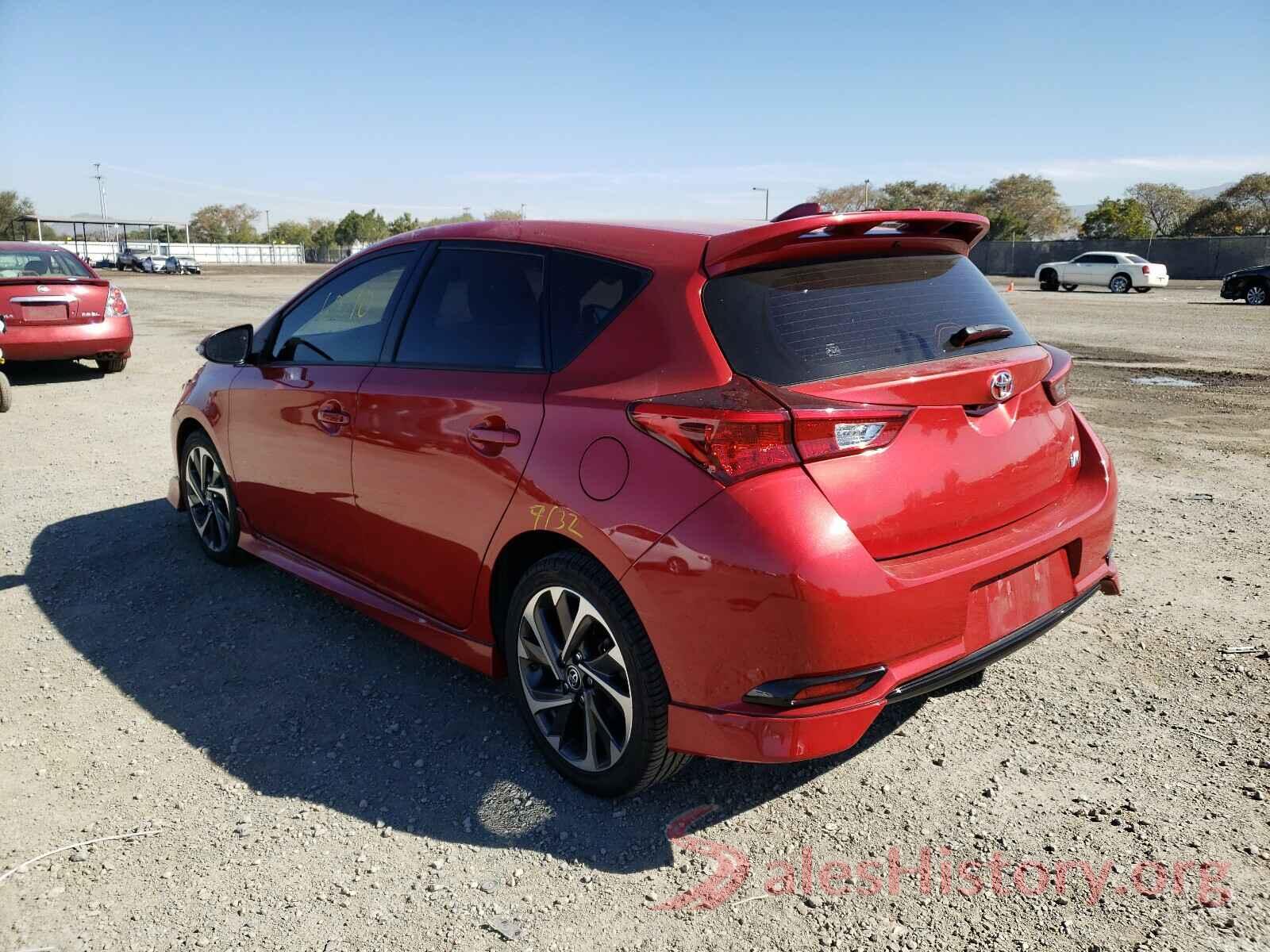 JTNKARJE3HJ537242 2017 TOYOTA COROLLA