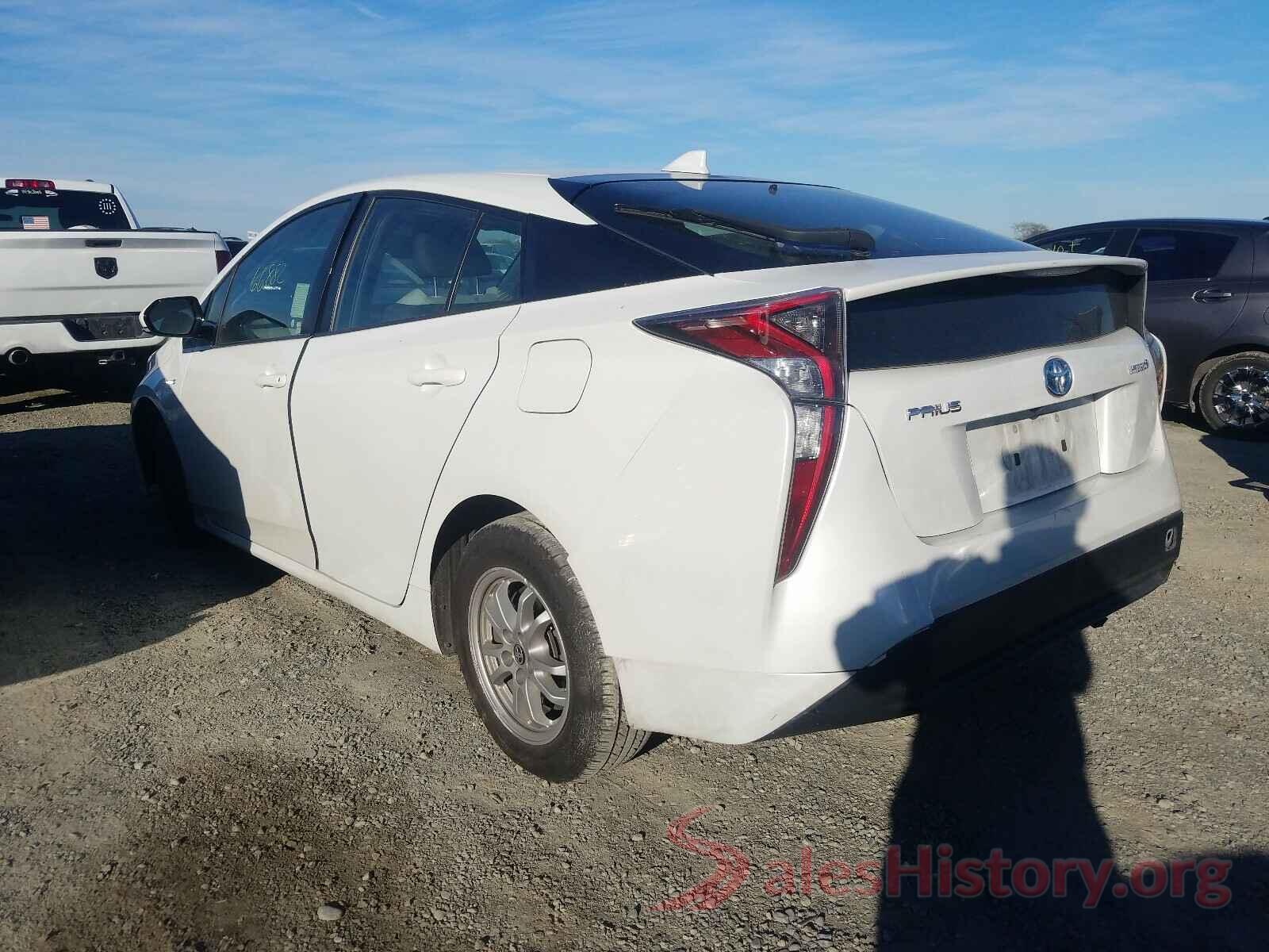 JTDKARFU2G3009019 2016 TOYOTA PRIUS