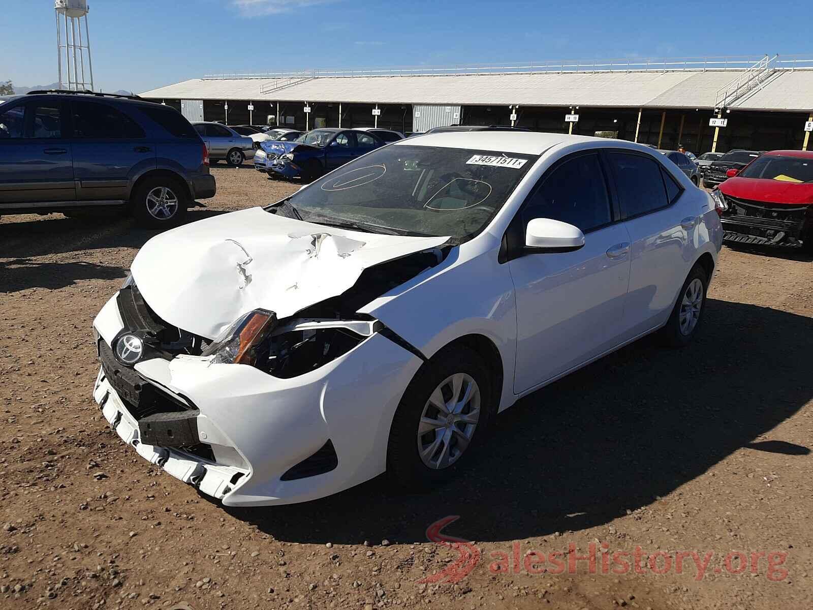 2T1BURHE2HC846567 2017 TOYOTA COROLLA