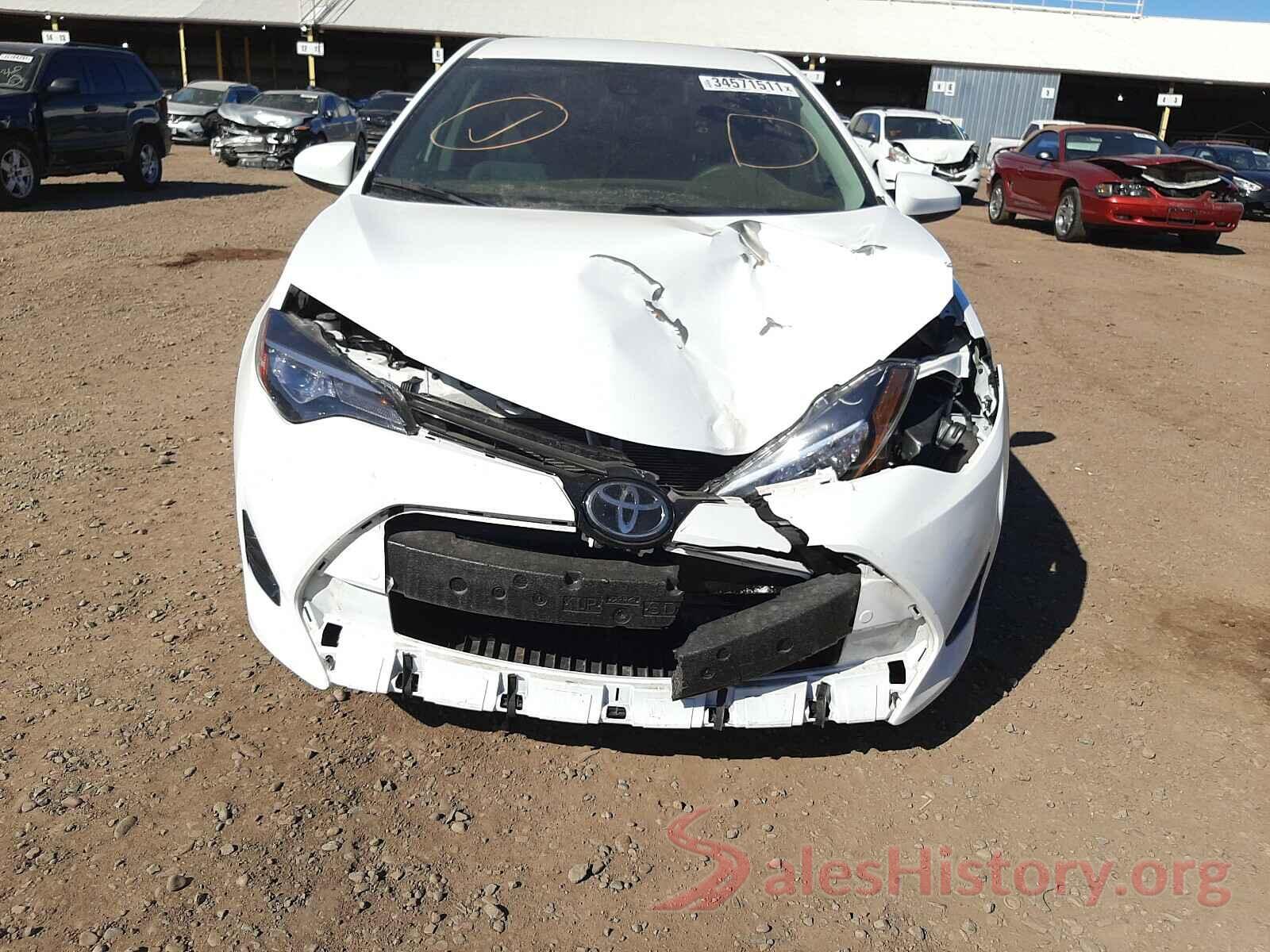 2T1BURHE2HC846567 2017 TOYOTA COROLLA