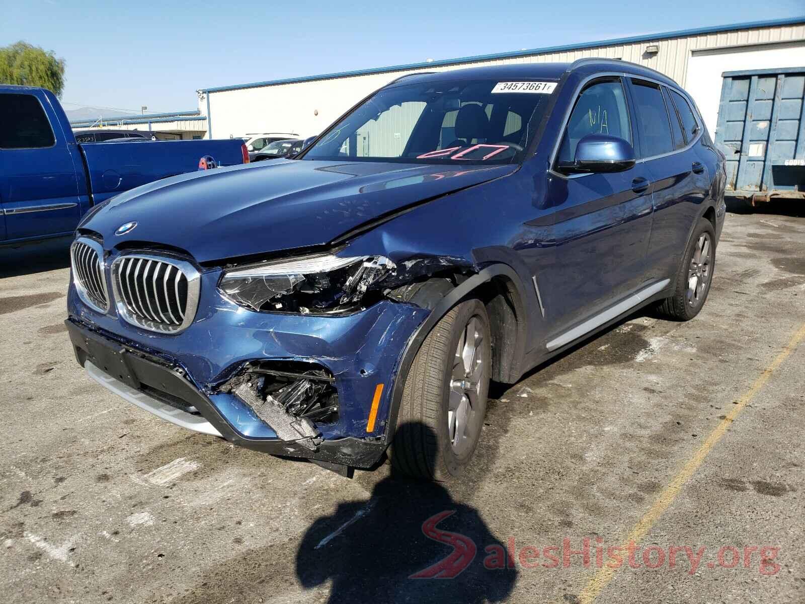 5UXTY3C02M9F49995 2021 BMW X3