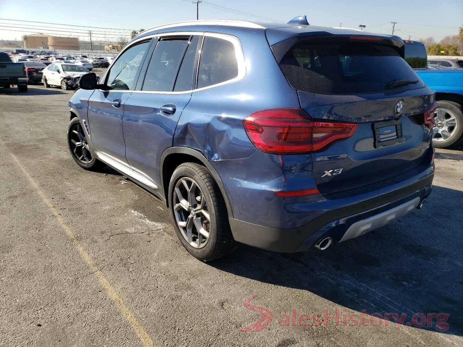 5UXTY3C02M9F49995 2021 BMW X3