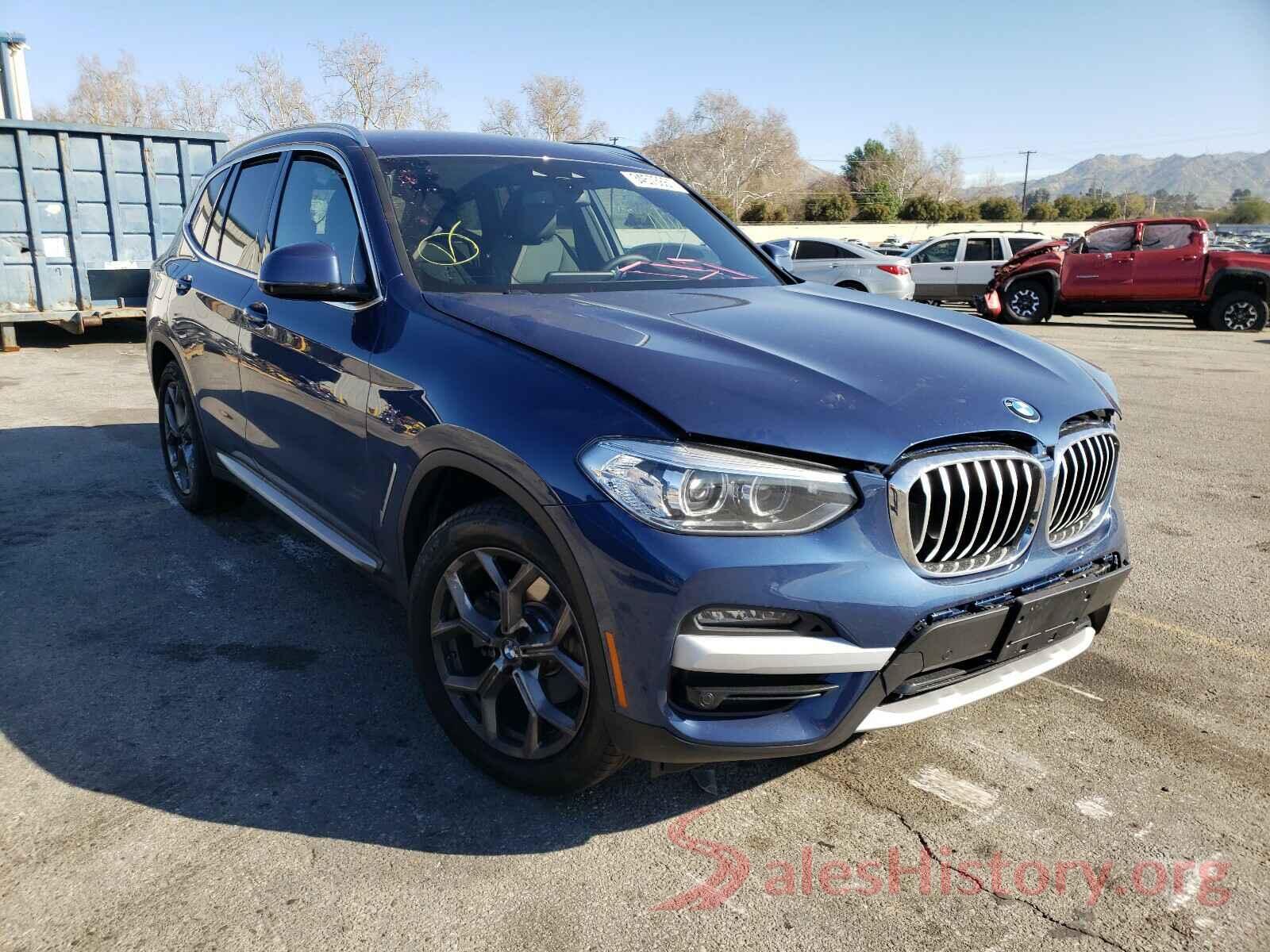 5UXTY3C02M9F49995 2021 BMW X3