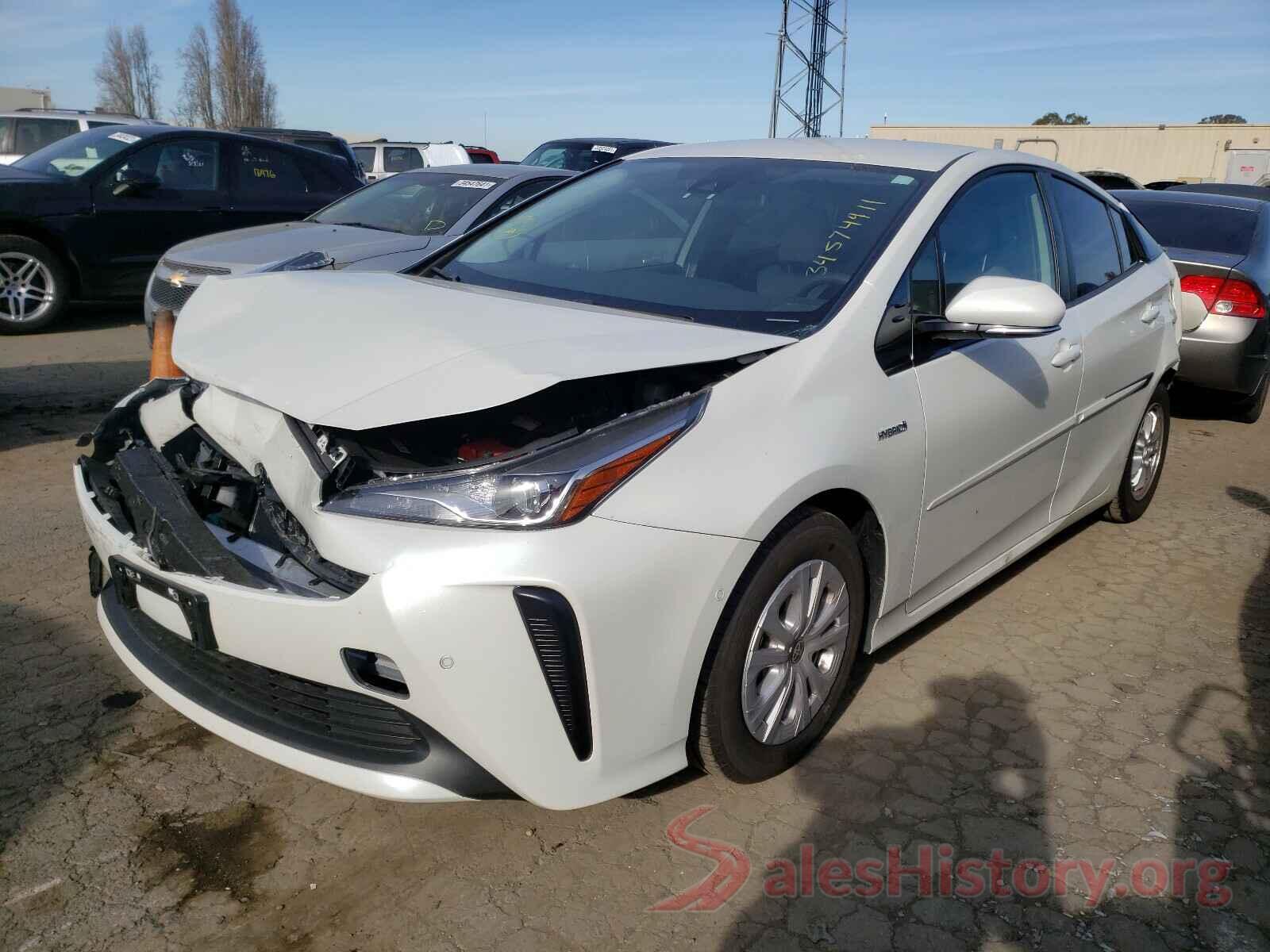 JTDKARFU9L3113694 2020 TOYOTA PRIUS