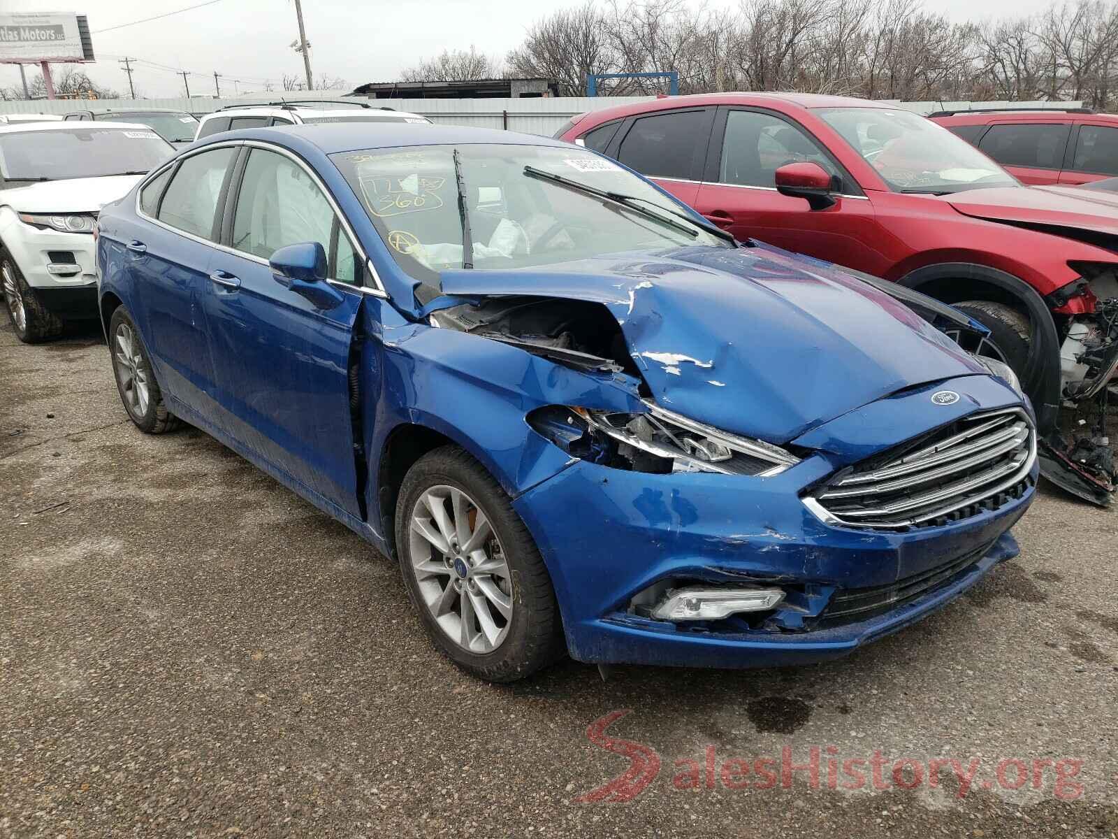 3FA6P0HD6HR396059 2017 FORD FUSION