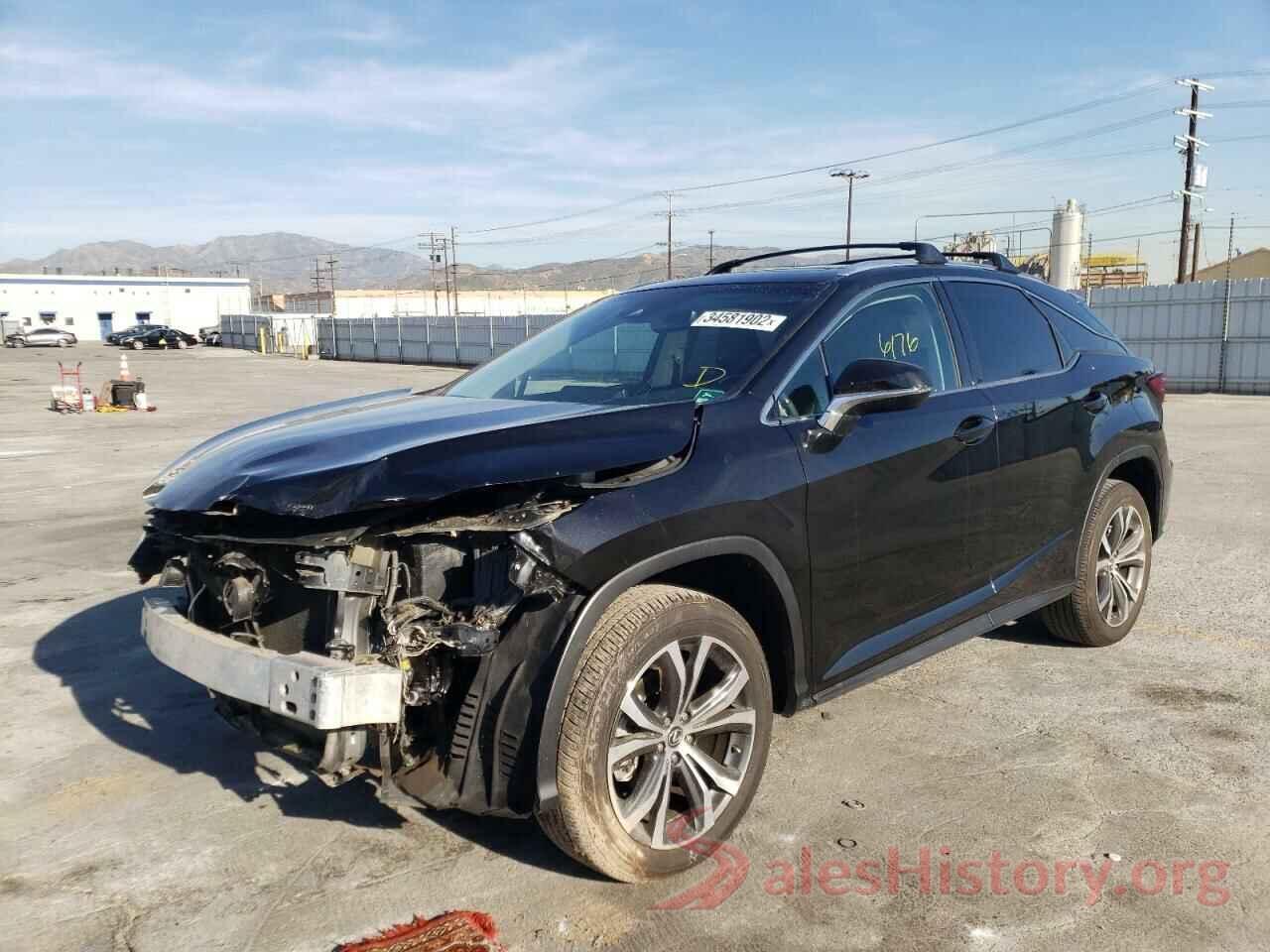 2T2ZZMCA9KC129397 2019 LEXUS RX350