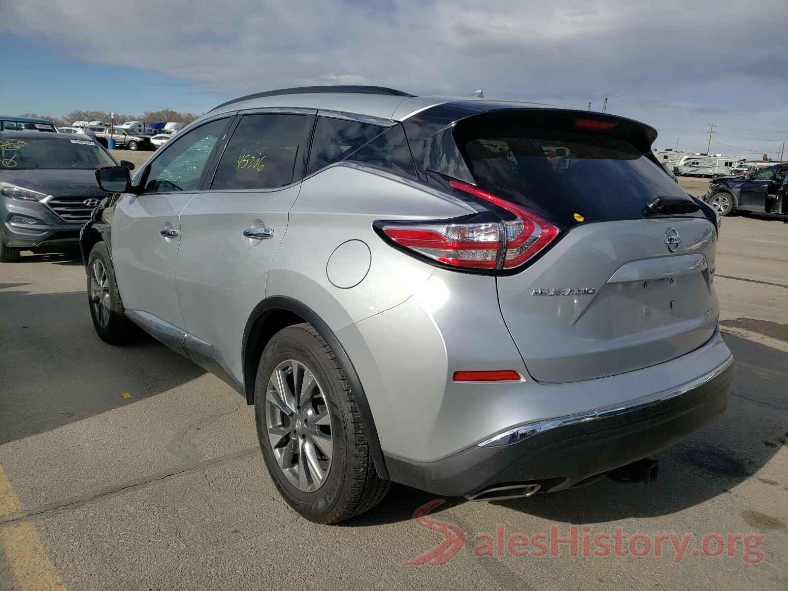 5N1AZ2MH9GN124458 2016 NISSAN MURANO