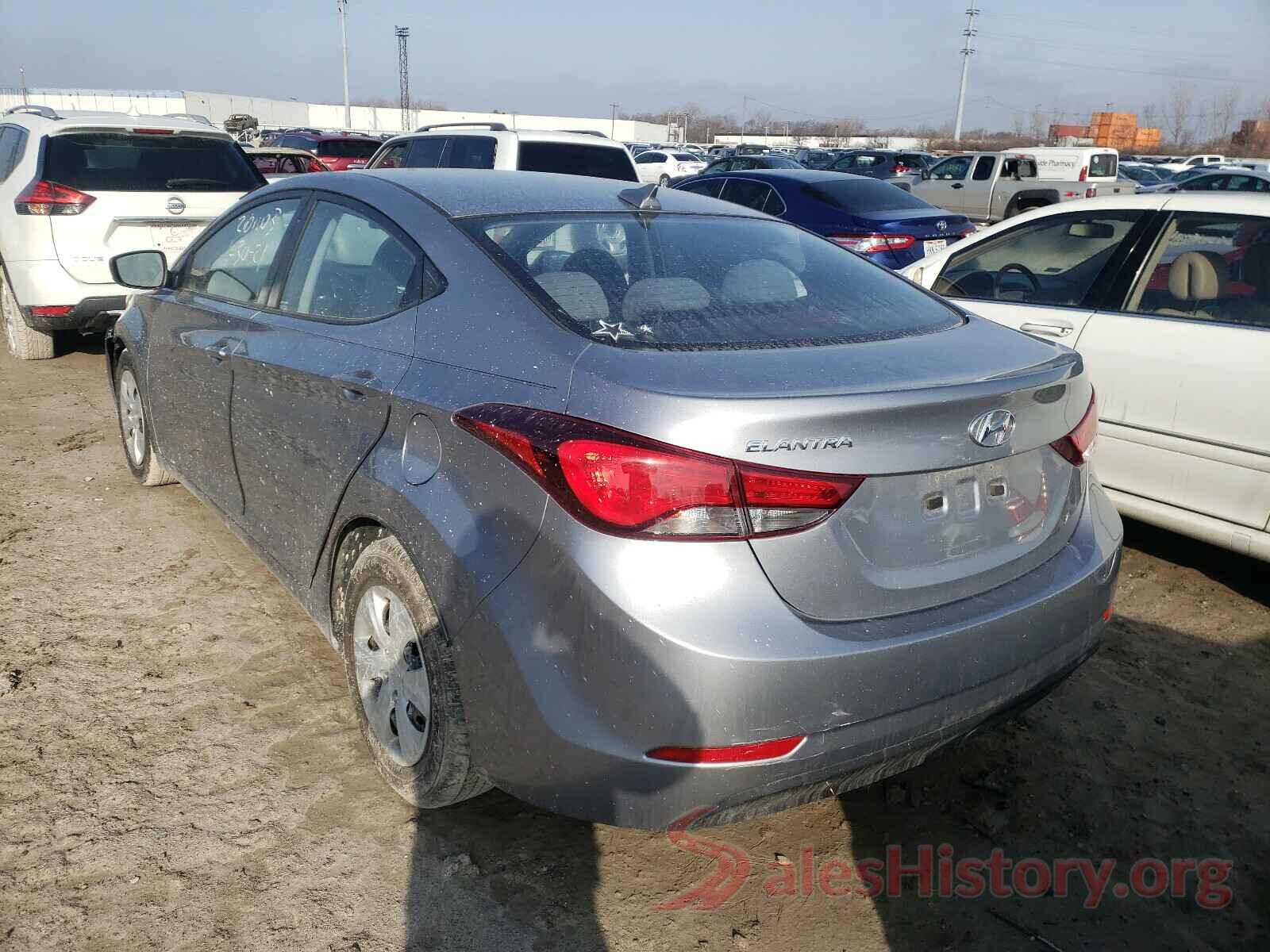 5NPDH4AE0GH722058 2016 HYUNDAI ELANTRA