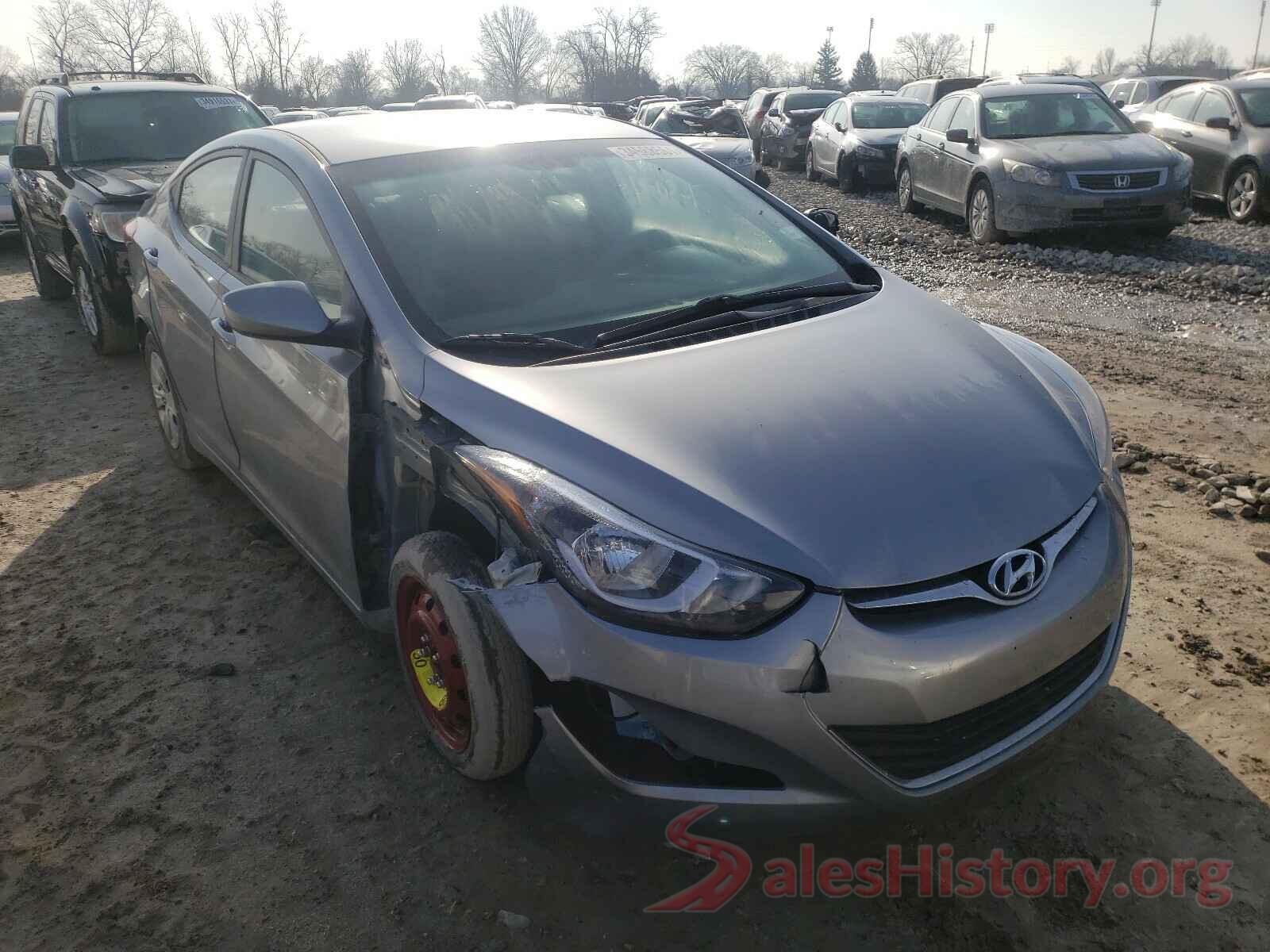 5NPDH4AE0GH722058 2016 HYUNDAI ELANTRA