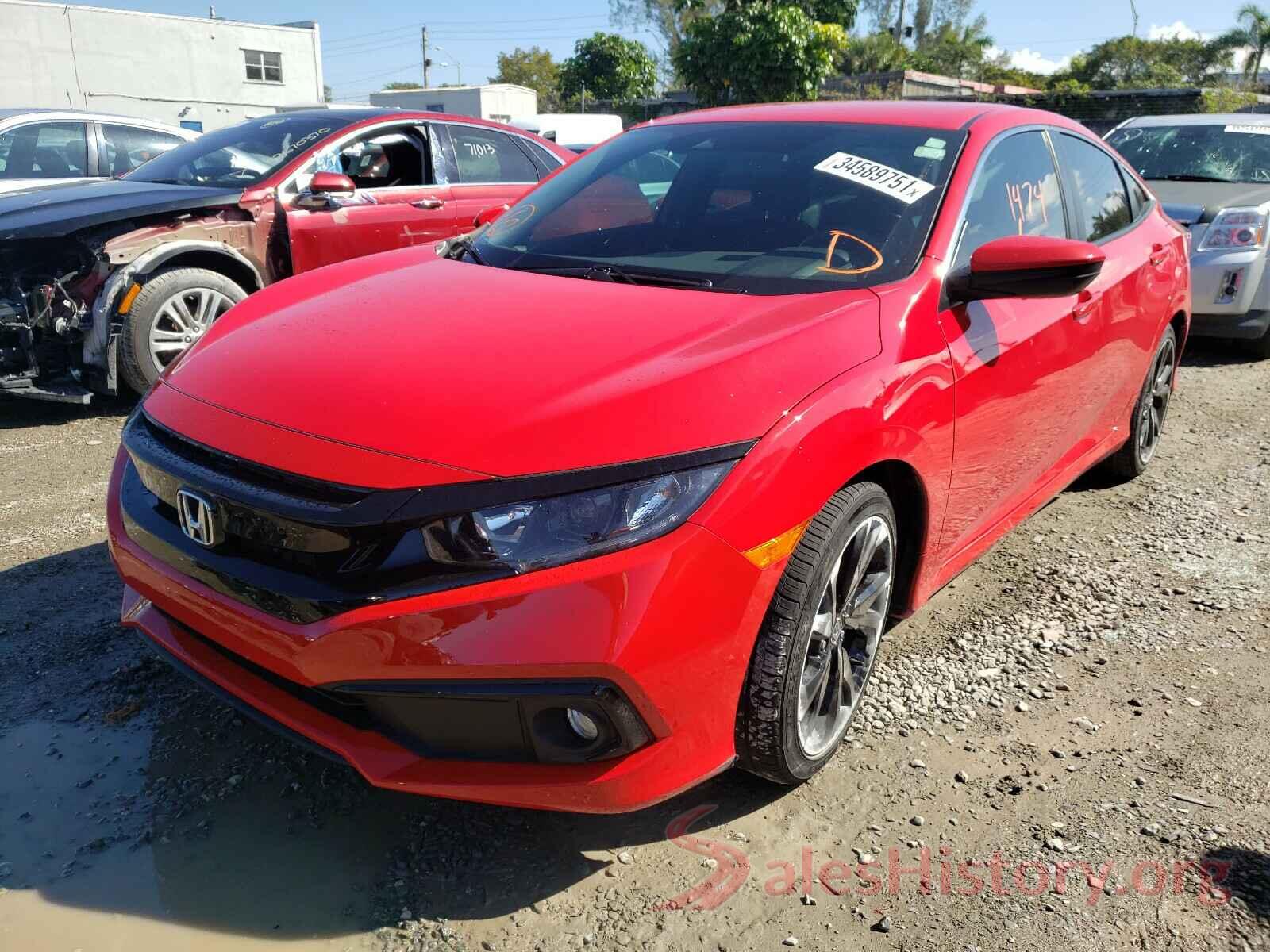 2HGFC2F86MH533242 2021 HONDA CIVIC