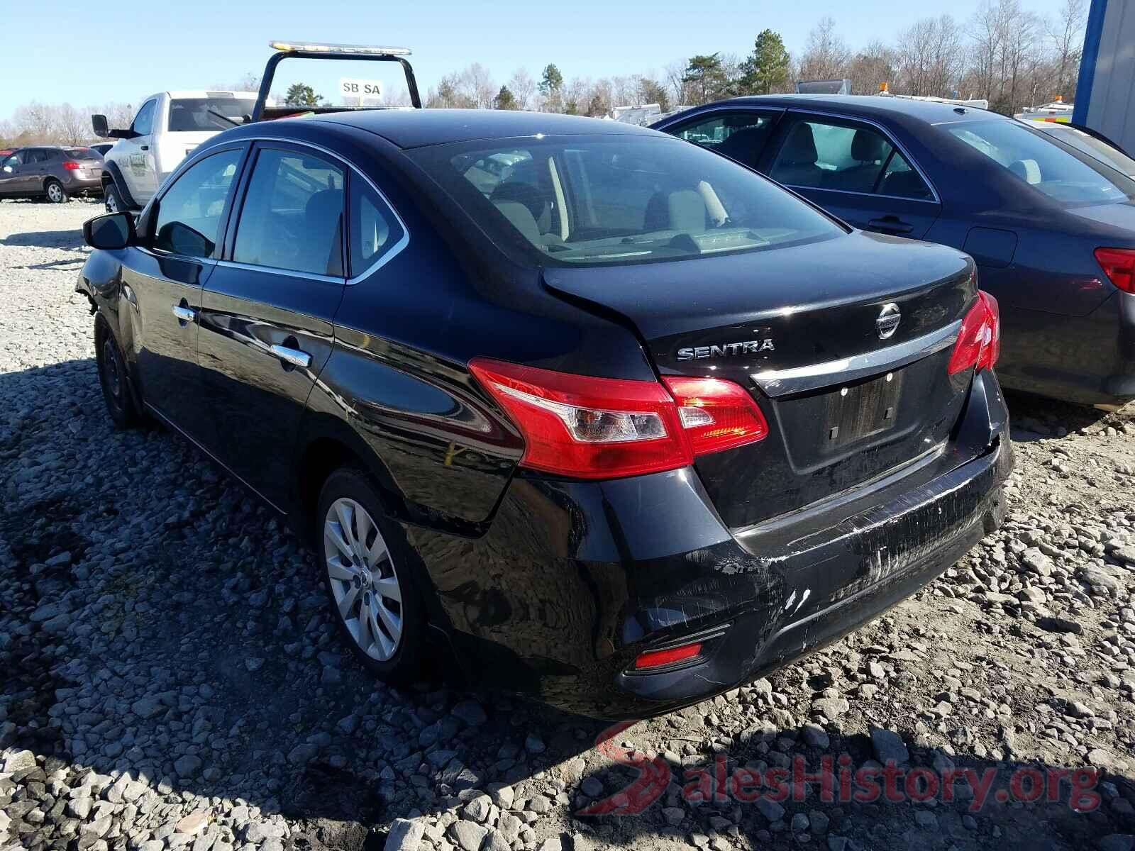 3N1AB7AP4HY408346 2017 NISSAN SENTRA