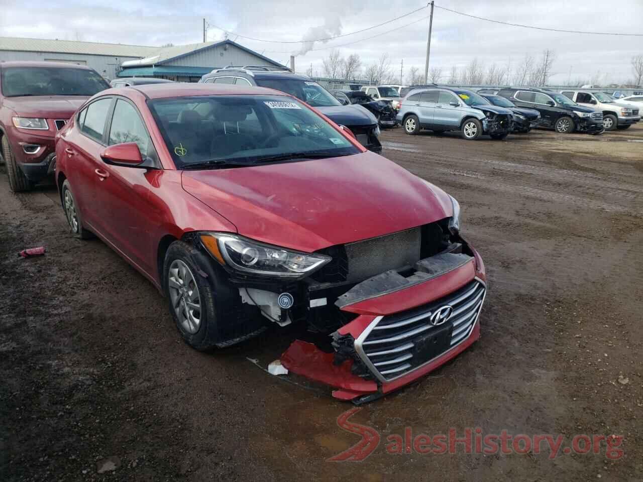 5NPD74LFXHH143878 2017 HYUNDAI ELANTRA