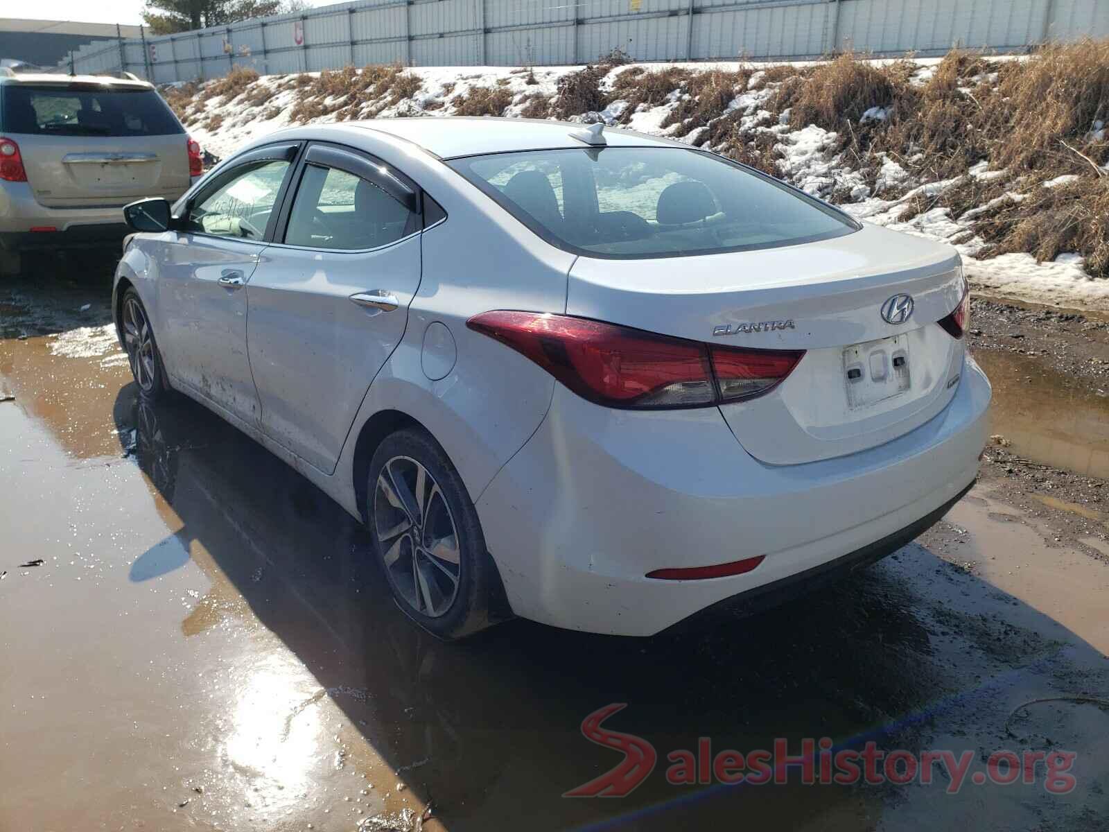 5NPDH4AE8GH727492 2016 HYUNDAI ELANTRA