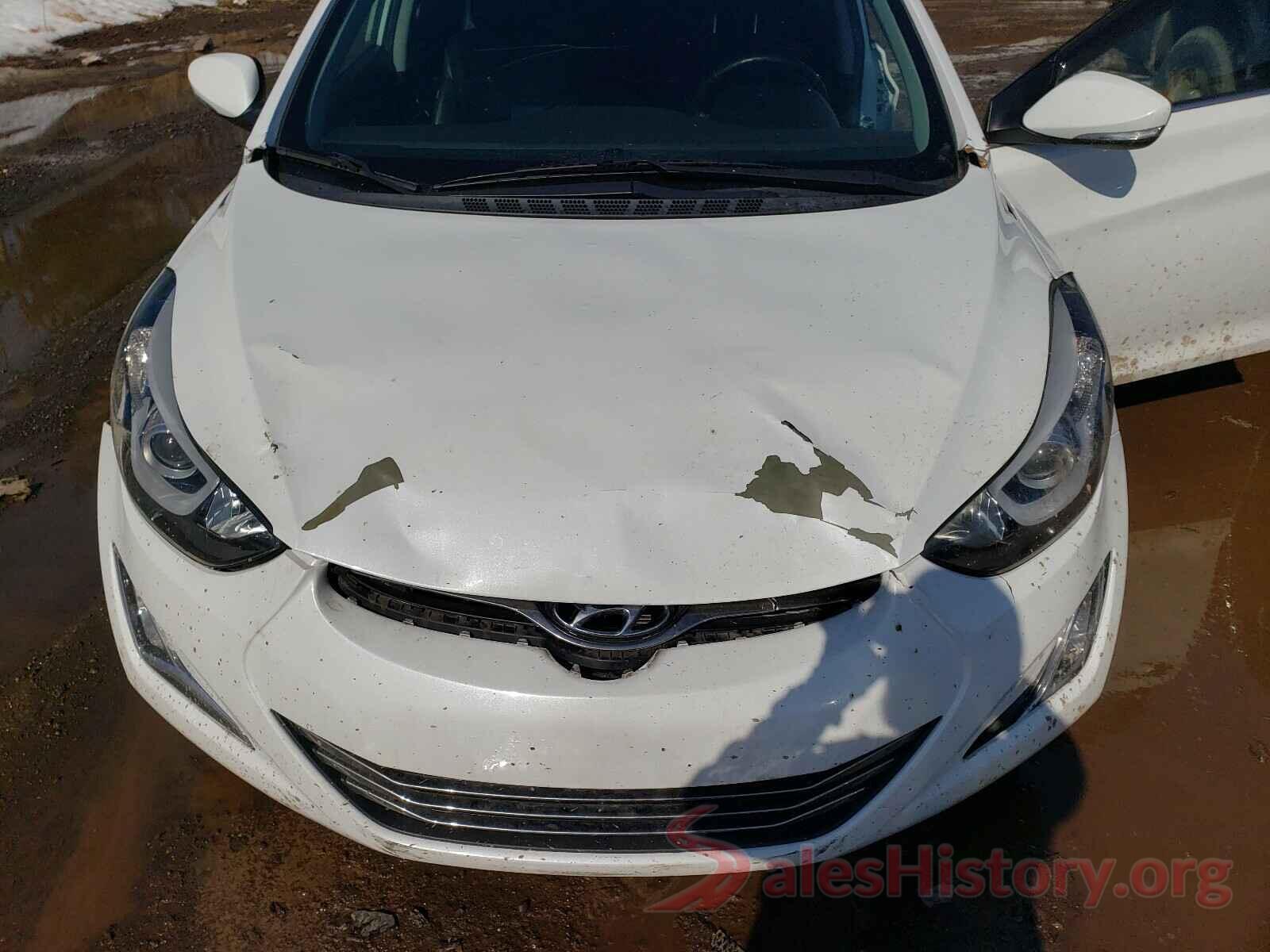 5NPDH4AE8GH727492 2016 HYUNDAI ELANTRA