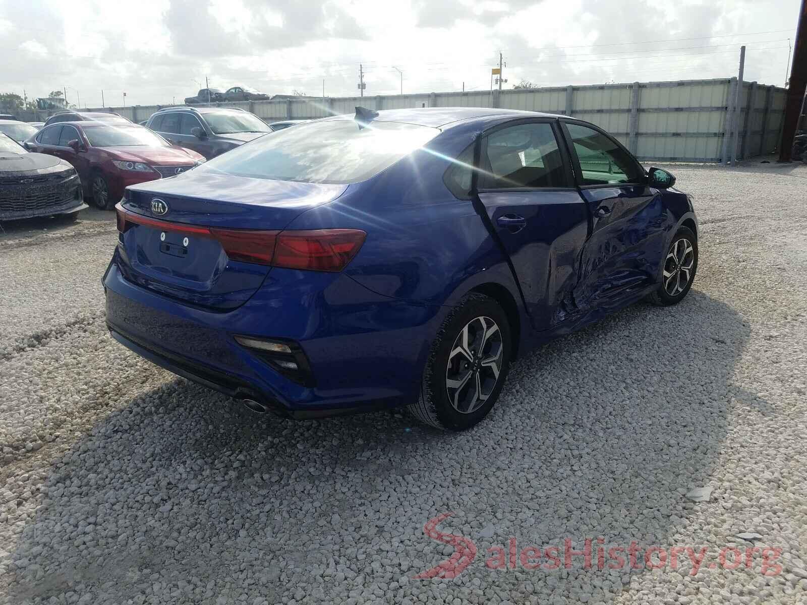 3KPF24AD6KE040588 2019 KIA FORTE