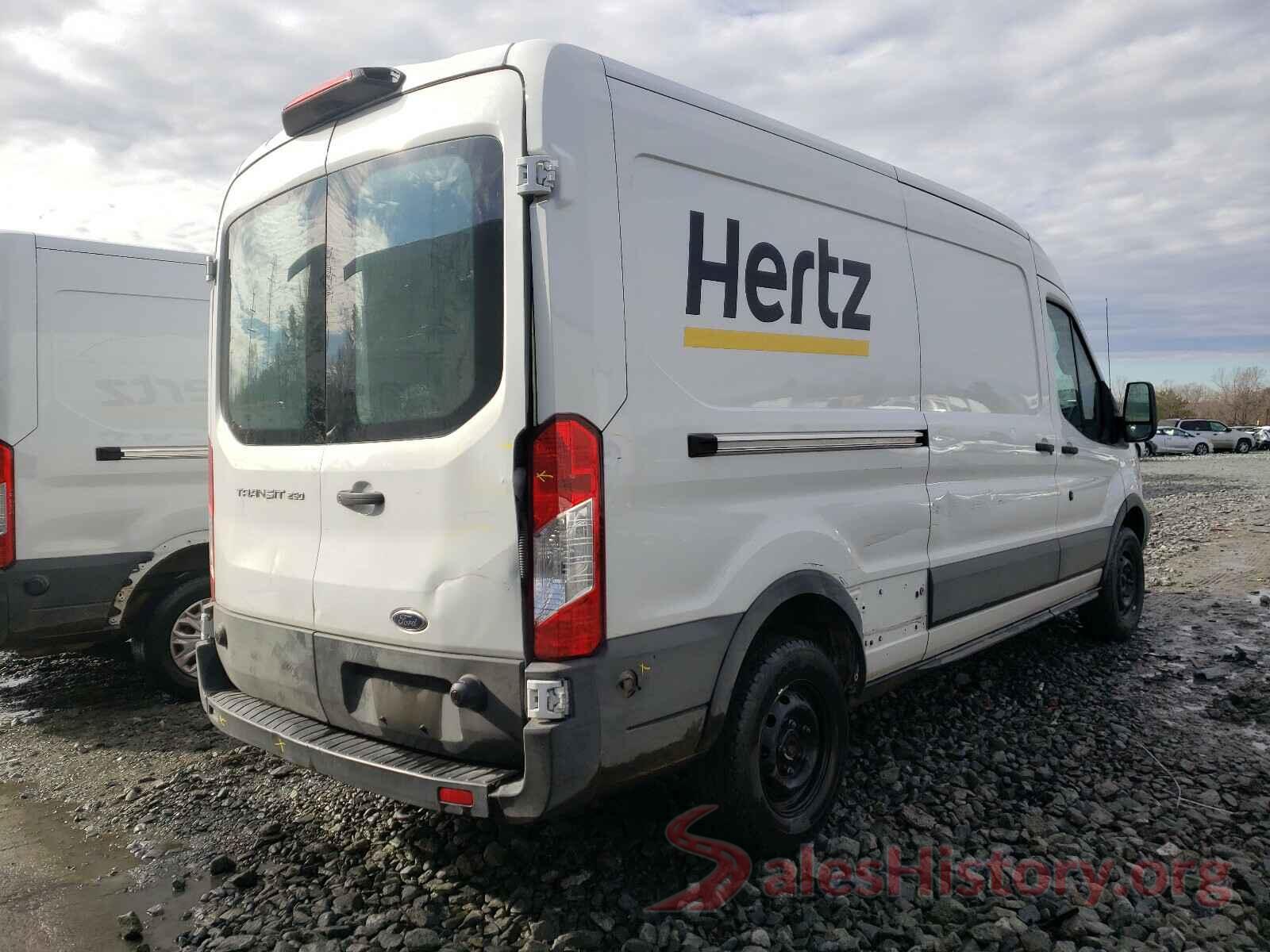 1FTYR2CM5KKA83905 2019 FORD TRANSIT CO