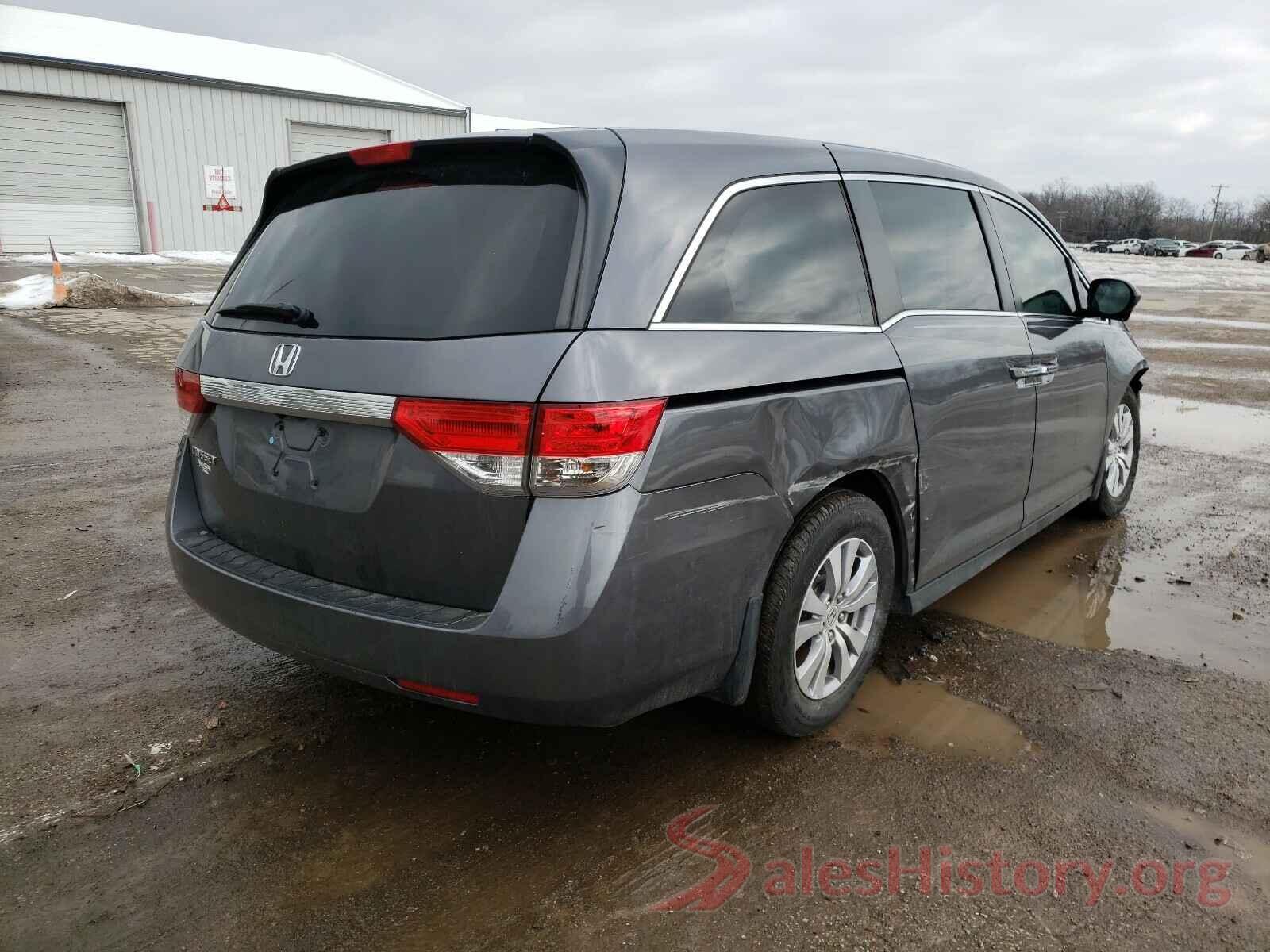 5FNRL5H65GB166580 2016 HONDA ODYSSEY