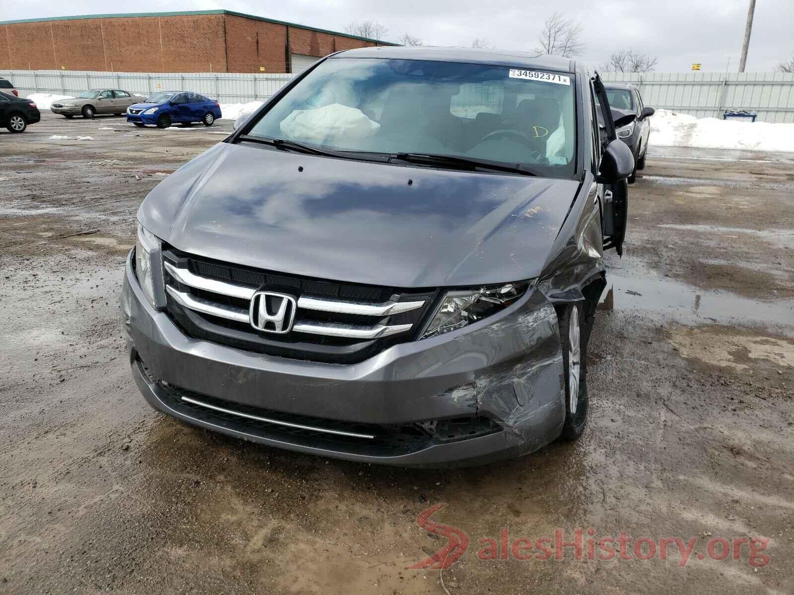 5FNRL5H65GB166580 2016 HONDA ODYSSEY