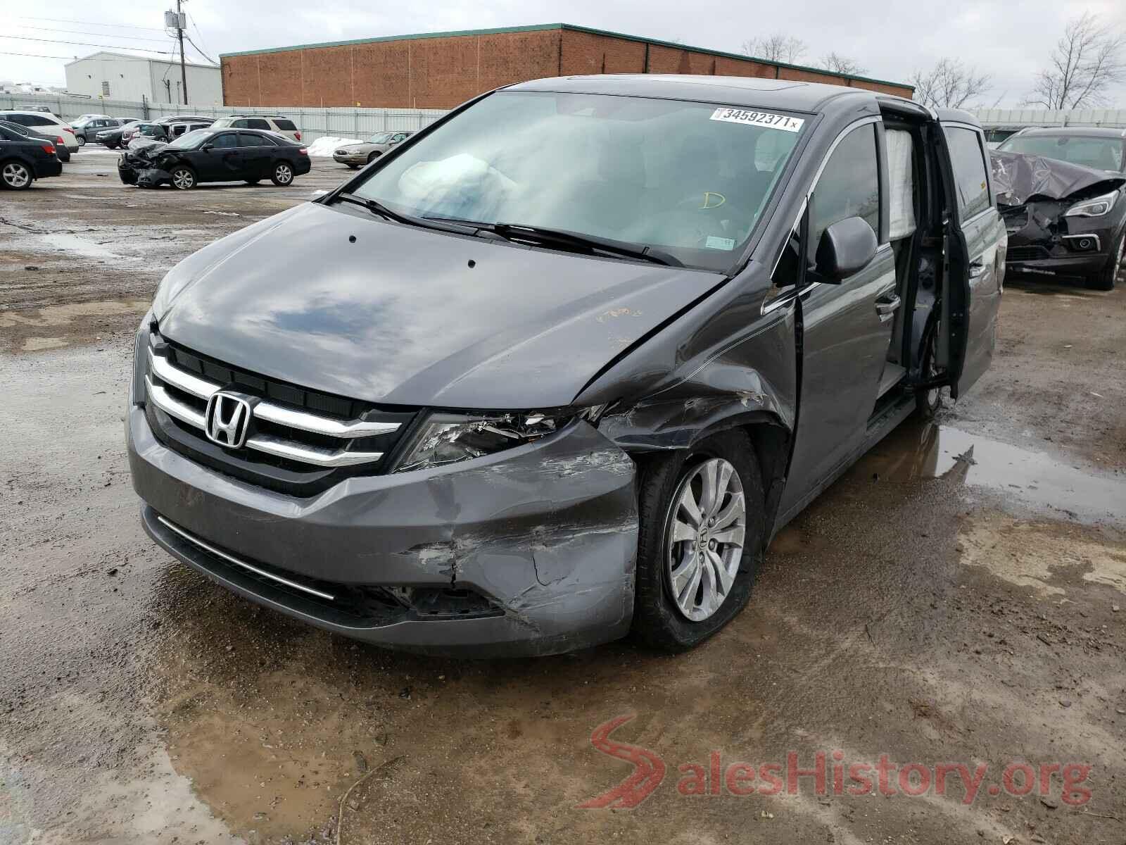 5FNRL5H65GB166580 2016 HONDA ODYSSEY