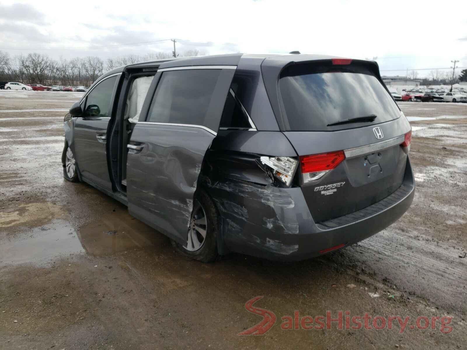 5FNRL5H65GB166580 2016 HONDA ODYSSEY