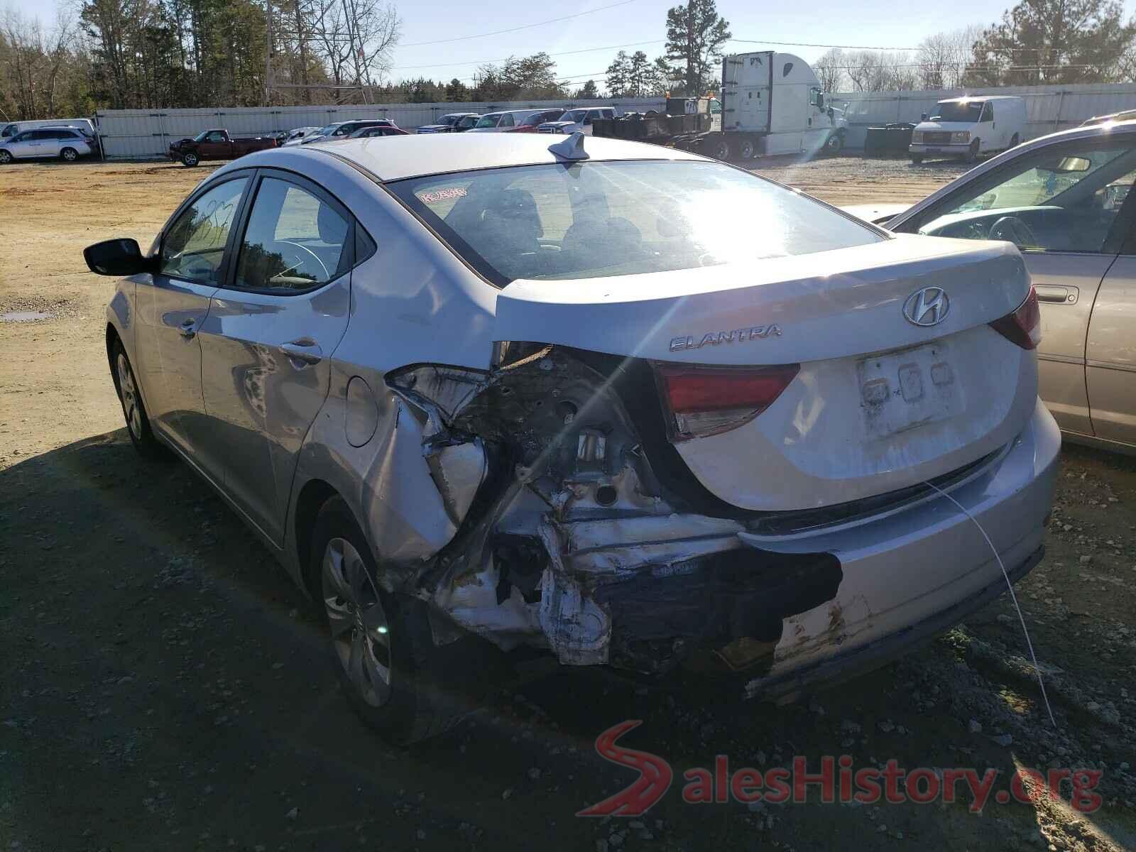 KMHDH4AE8GU481237 2016 HYUNDAI ELANTRA