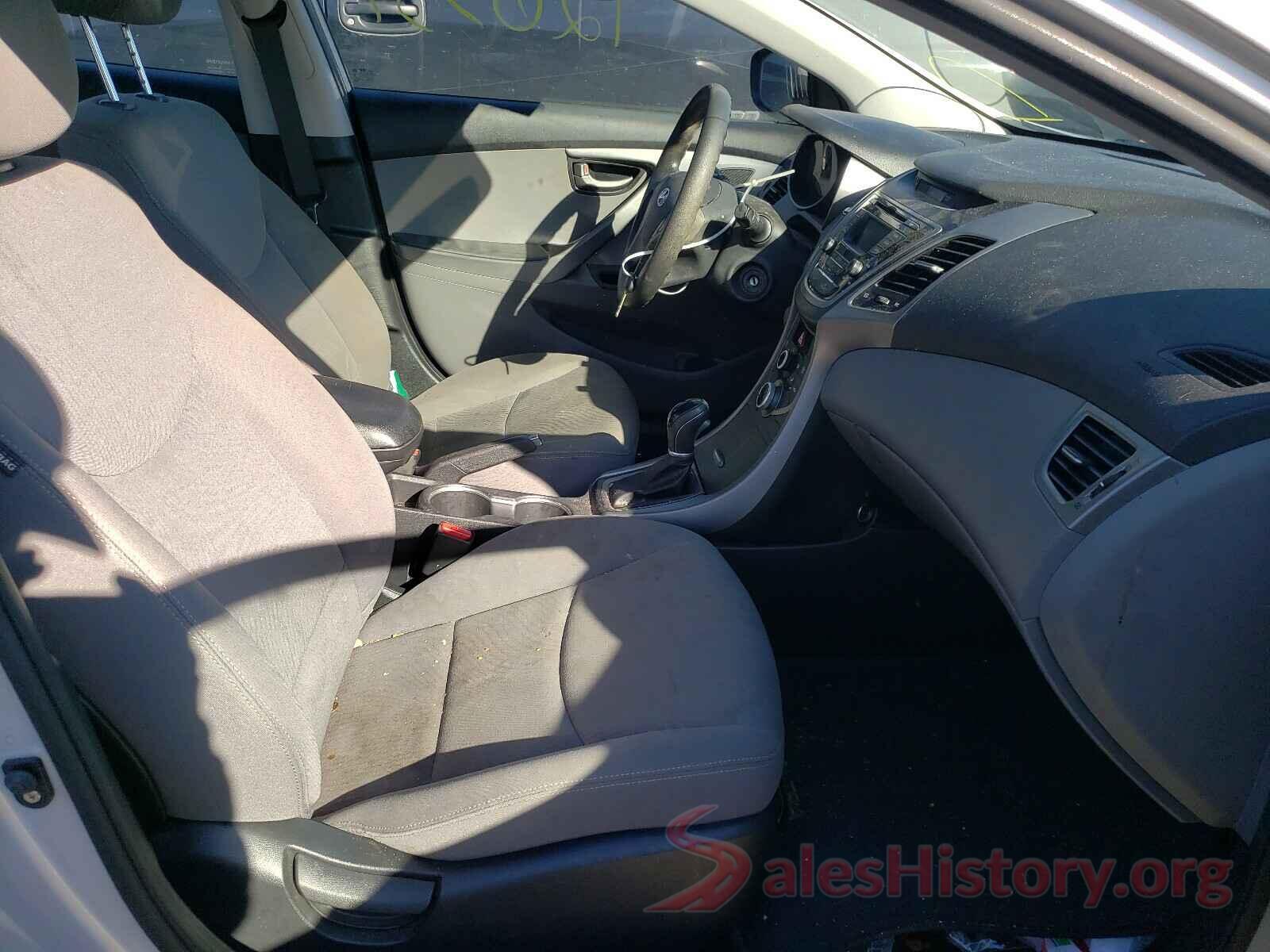 KMHDH4AE8GU481237 2016 HYUNDAI ELANTRA