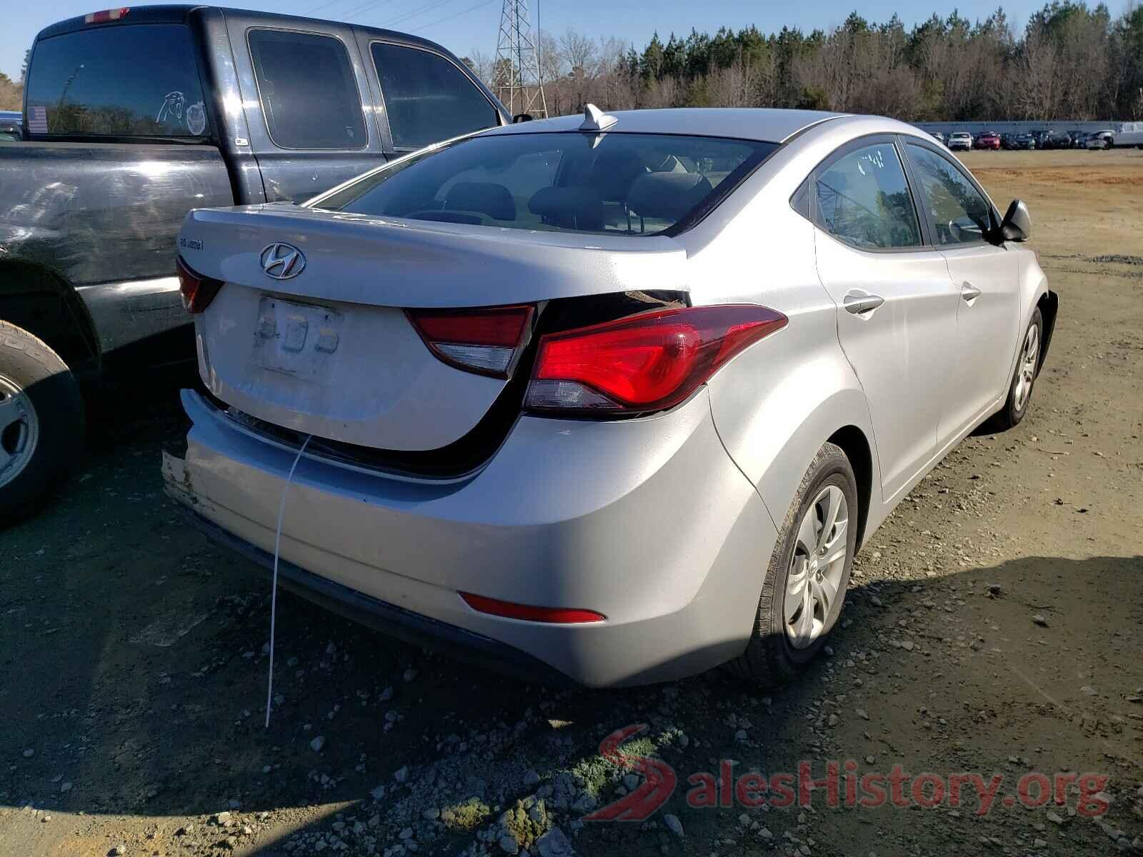 KMHDH4AE8GU481237 2016 HYUNDAI ELANTRA