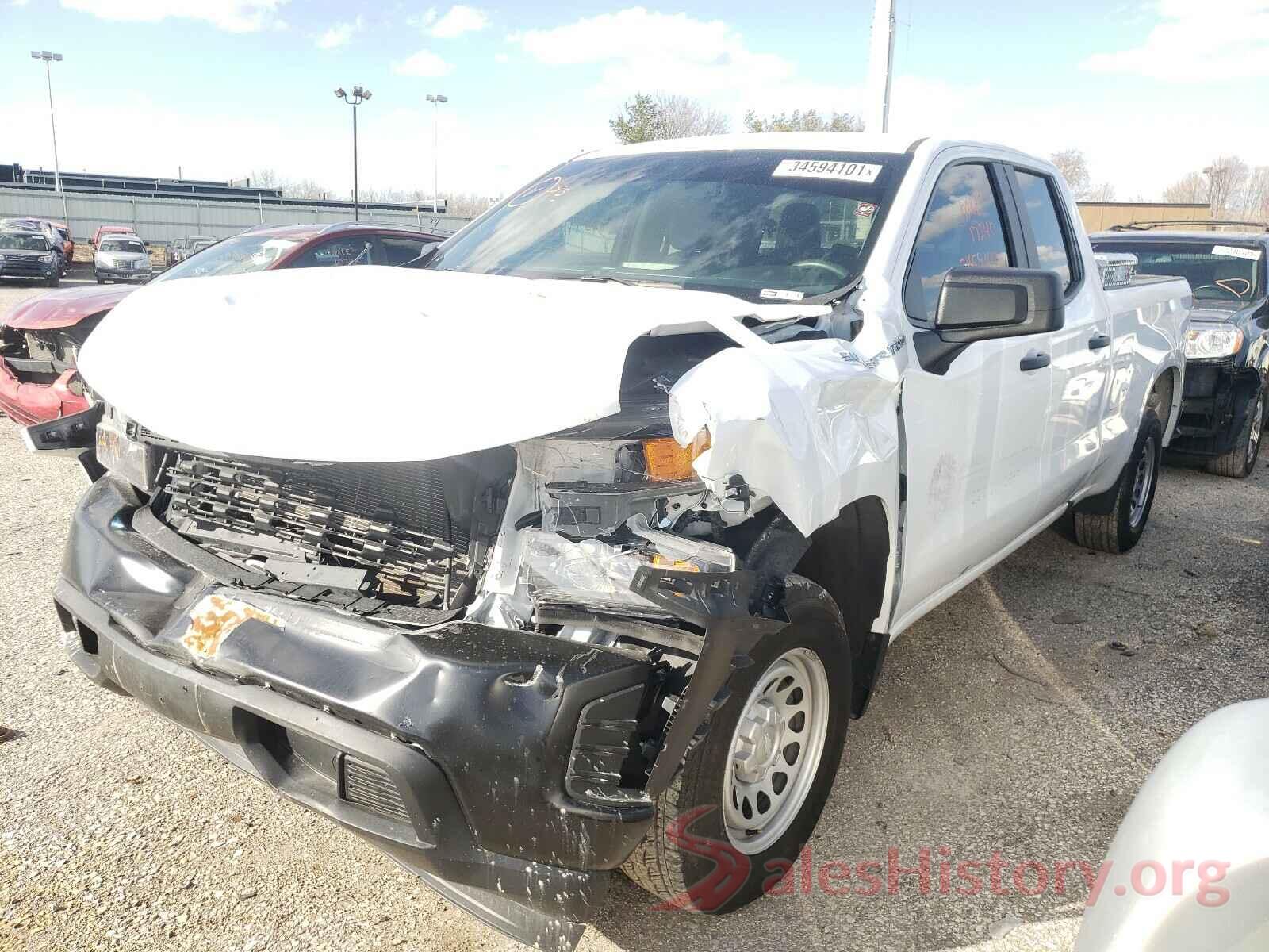 1GCRWAEH4LZ131071 2020 CHEVROLET SILVERADO