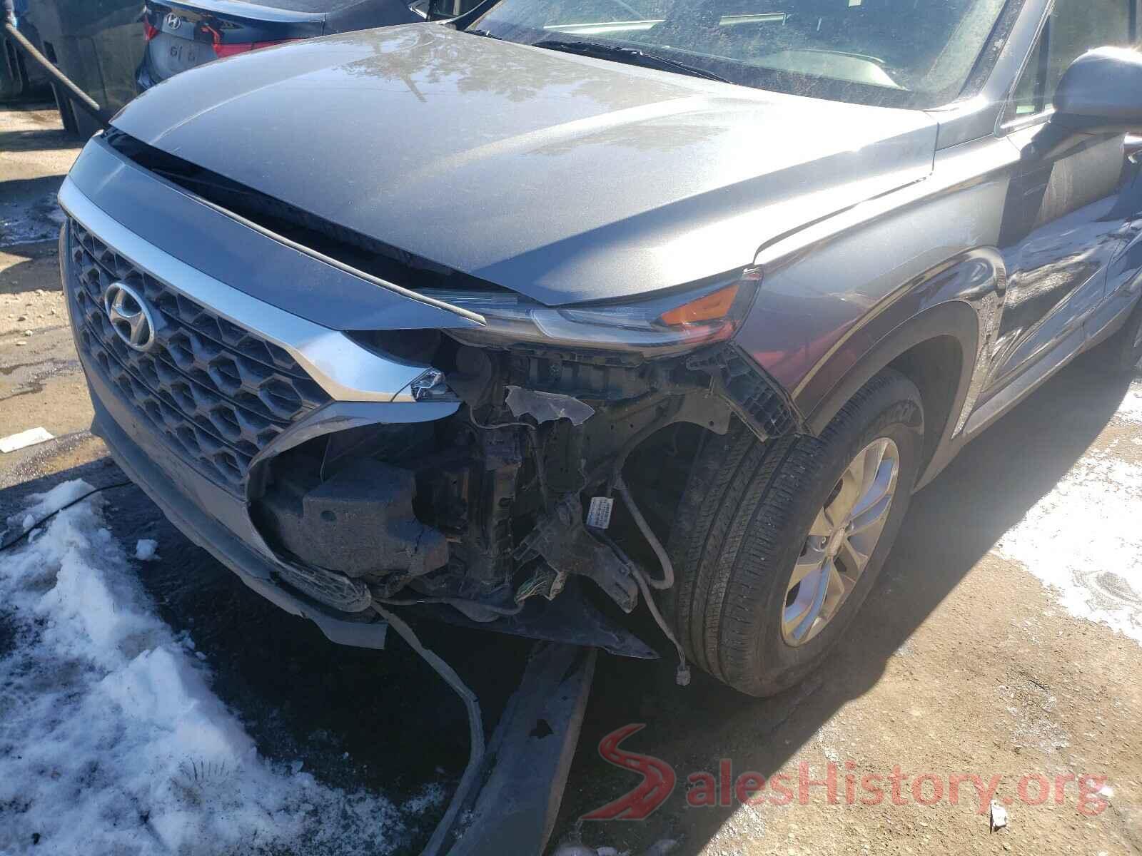 5NMS23AD8KH107595 2019 HYUNDAI SANTA FE