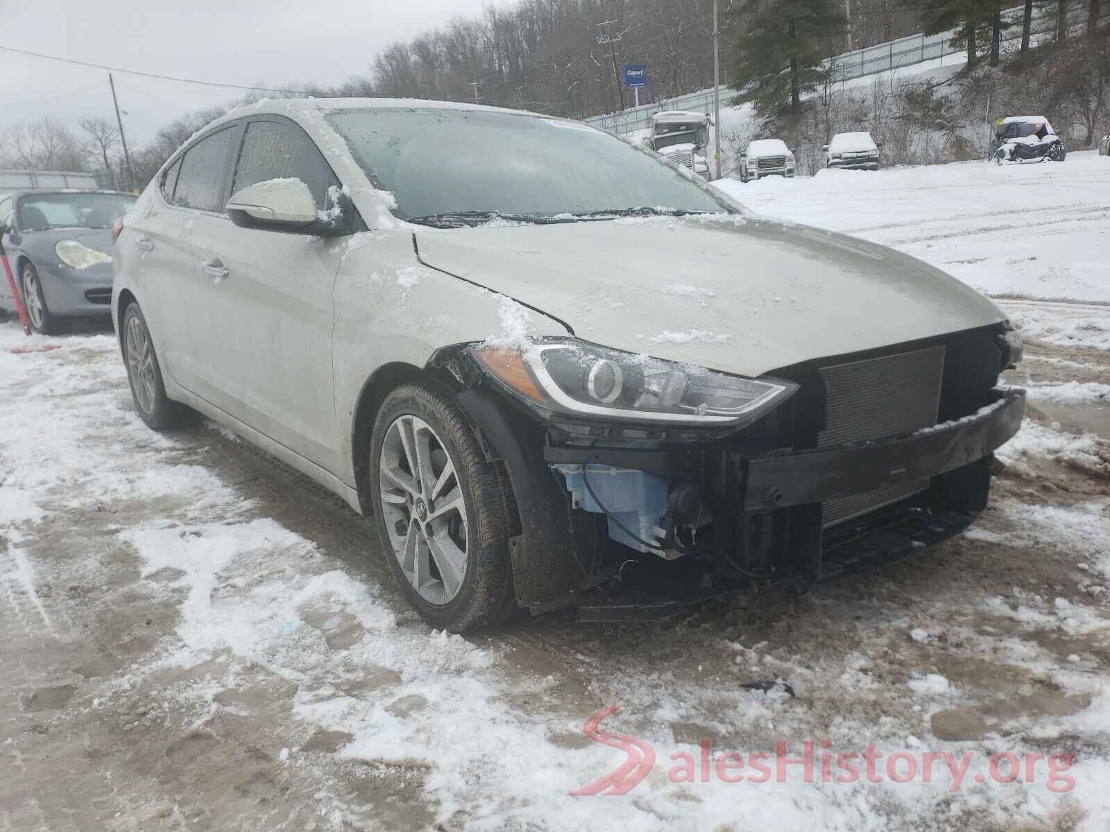 KMHD84LF1HU302351 2017 HYUNDAI ELANTRA