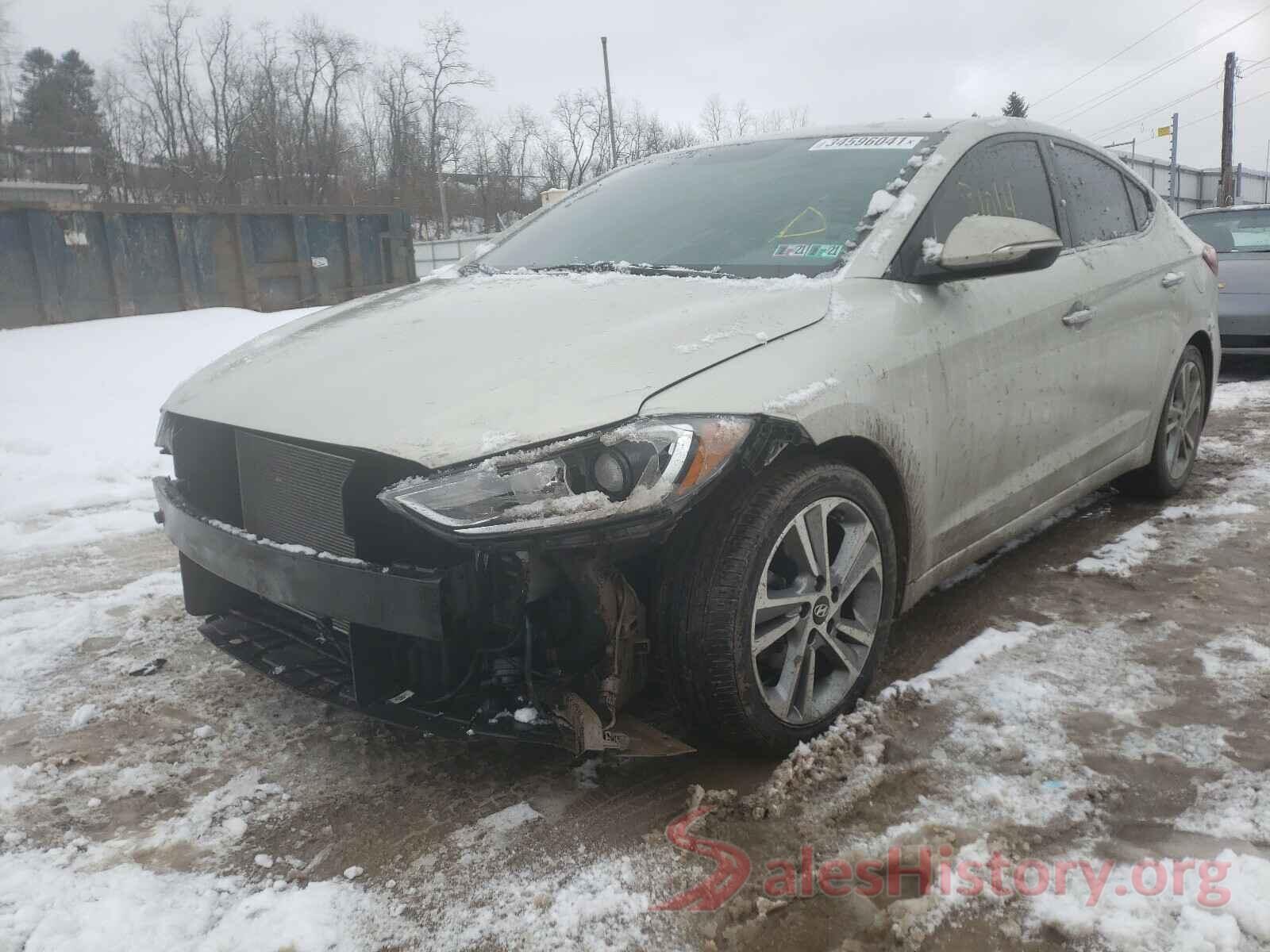 KMHD84LF1HU302351 2017 HYUNDAI ELANTRA