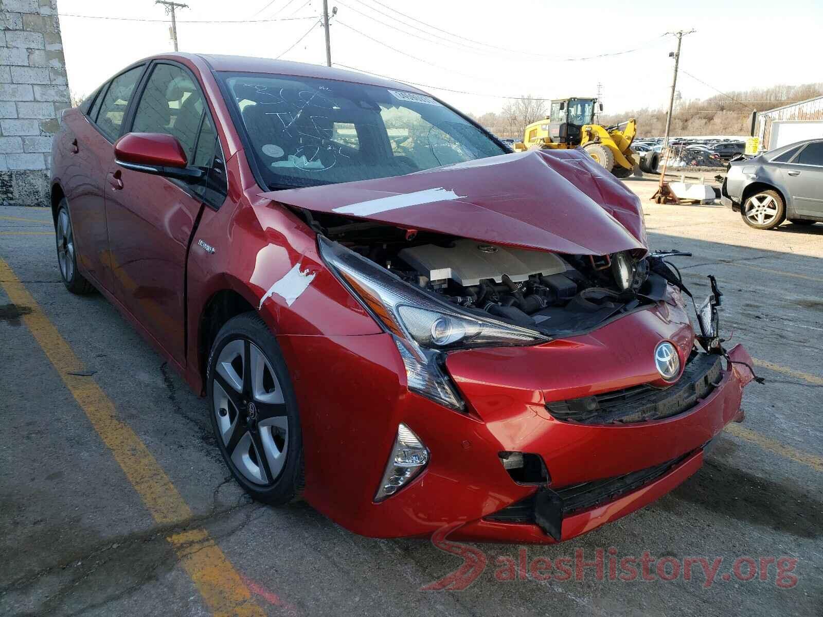 JTDKARFU4J3064837 2018 TOYOTA PRIUS