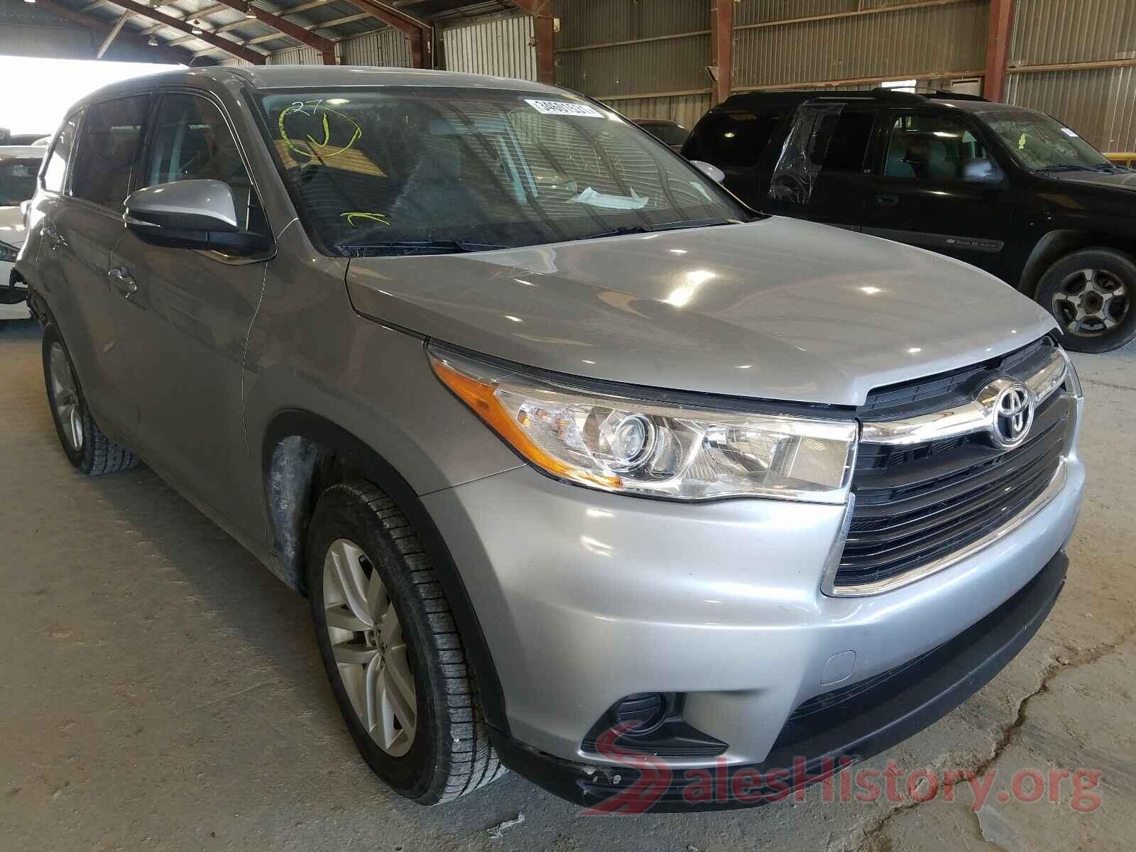 5TDZARFHXGS019300 2016 TOYOTA HIGHLANDER