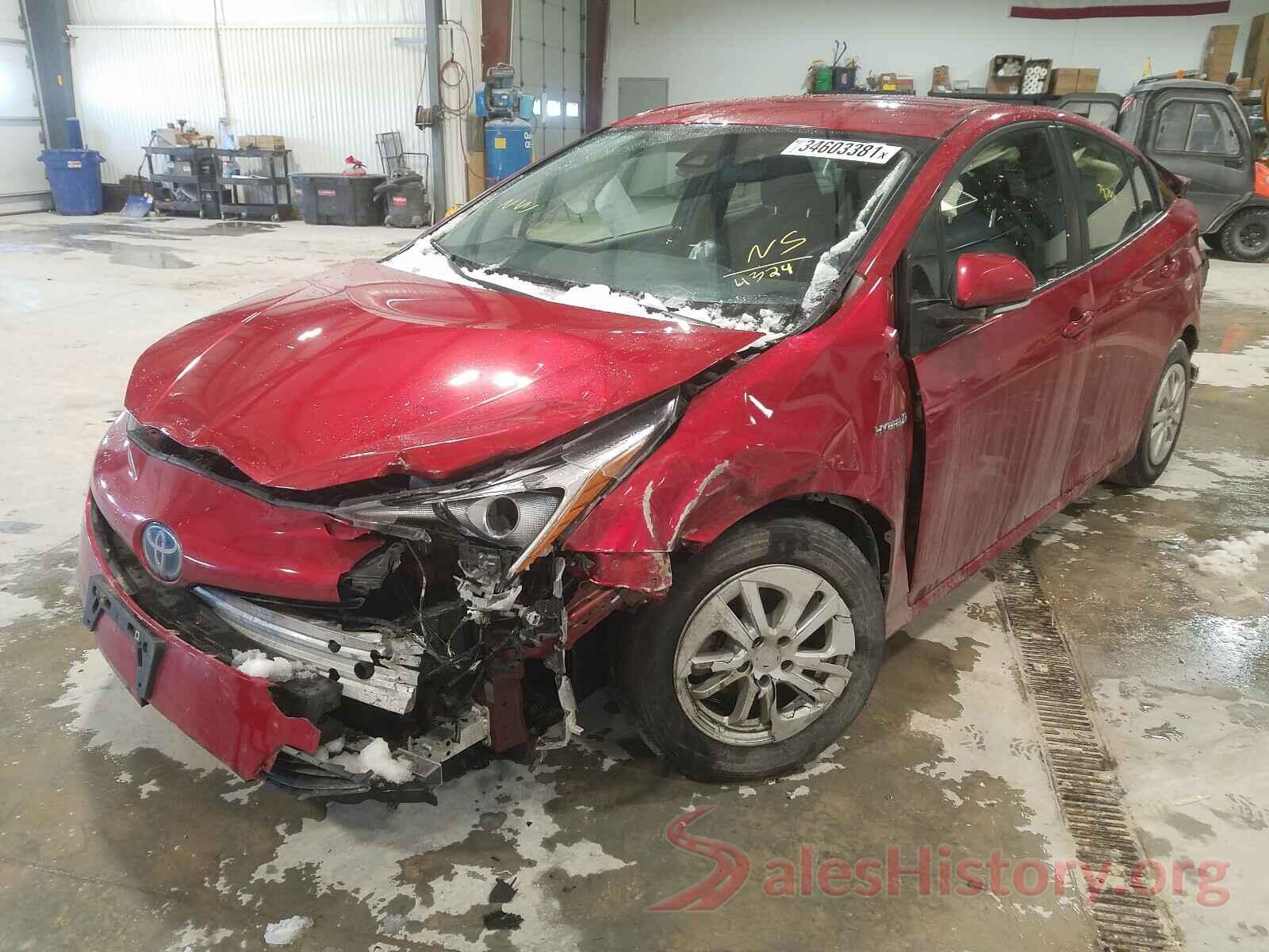 JTDKBRFU7J3074324 2018 TOYOTA PRIUS