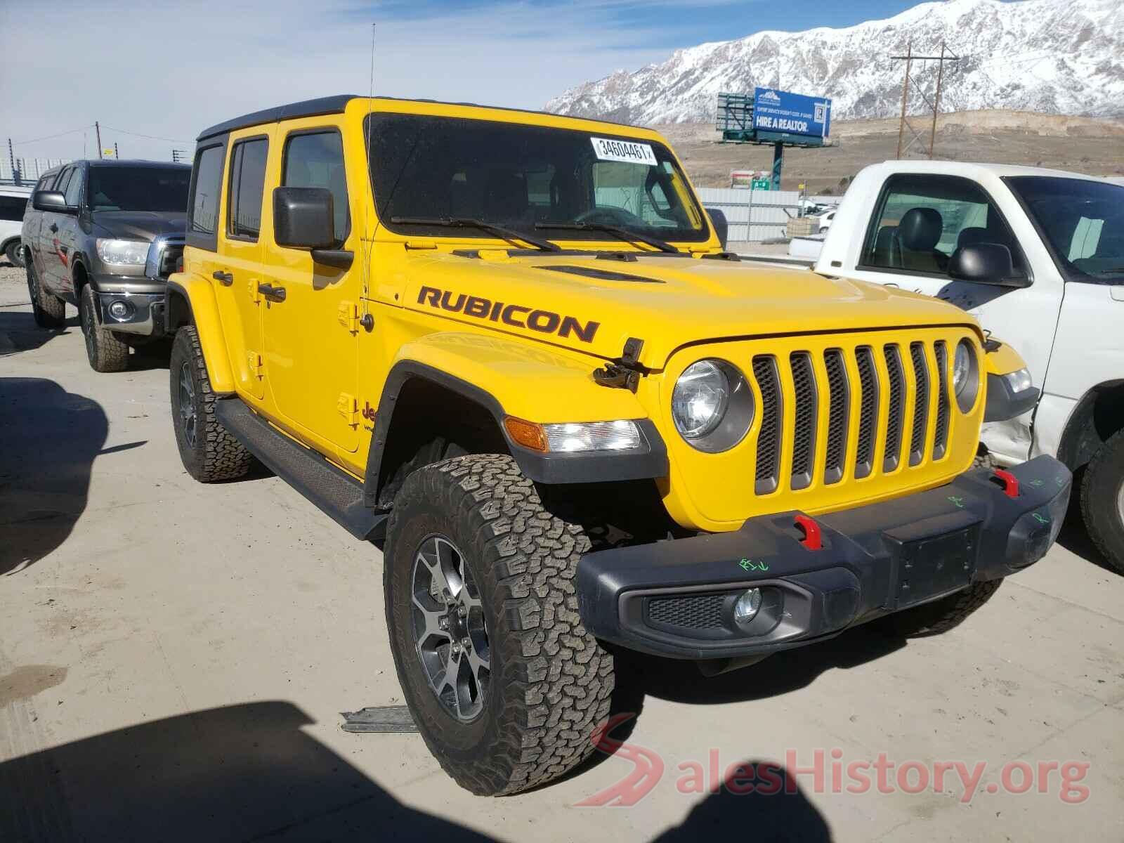 1C4HJXFNXKW603517 2019 JEEP WRANGLER